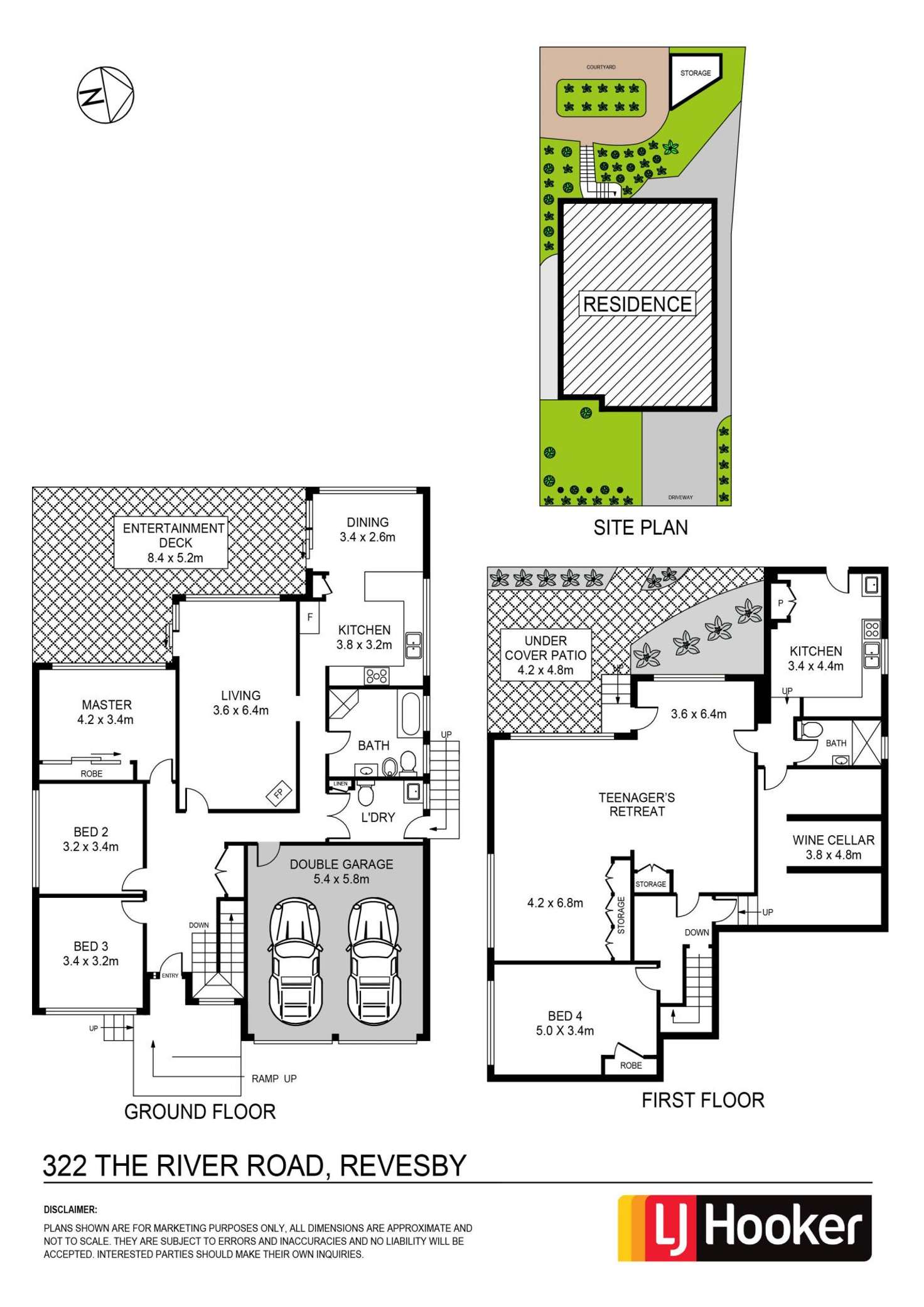 Floorplan of Homely house listing, 322 The River Road, Revesby Heights NSW 2212