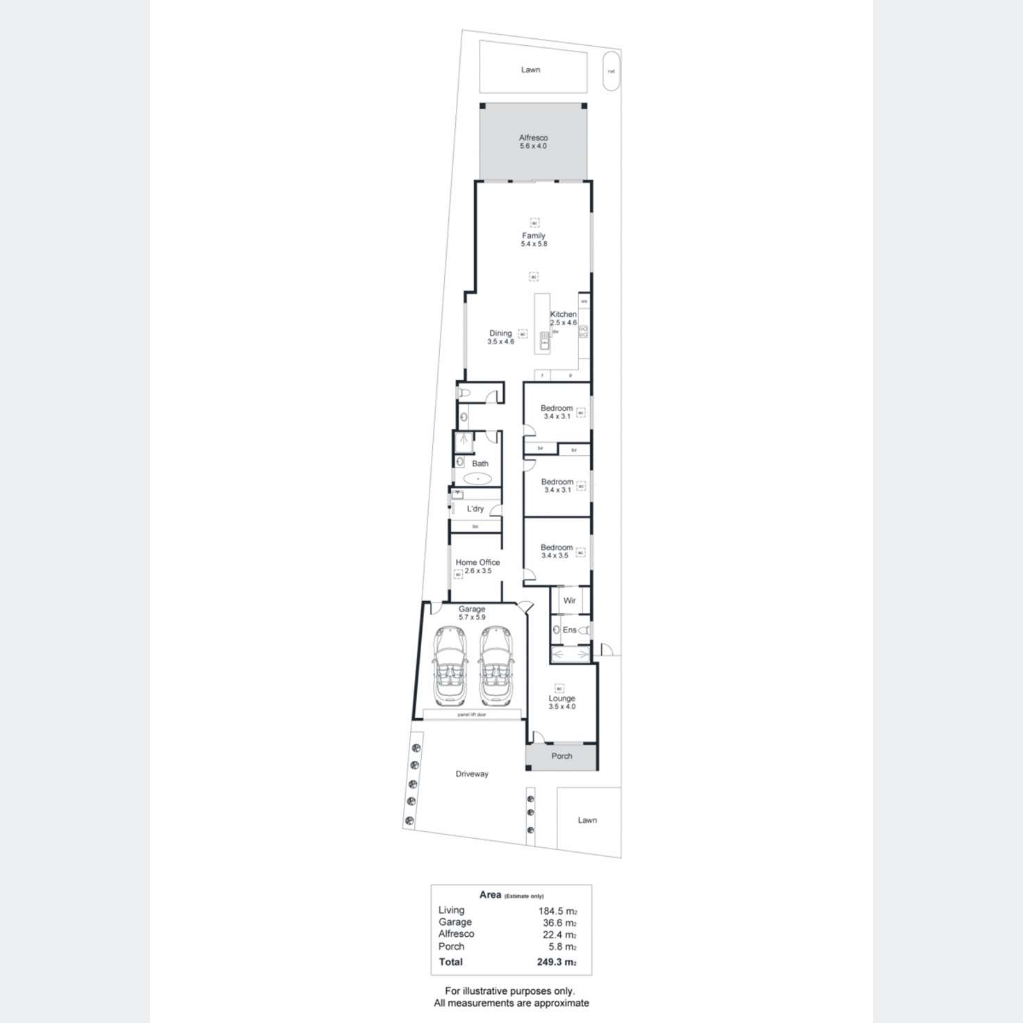 Floorplan of Homely house listing, 15A Lucerne Grove, Findon SA 5023