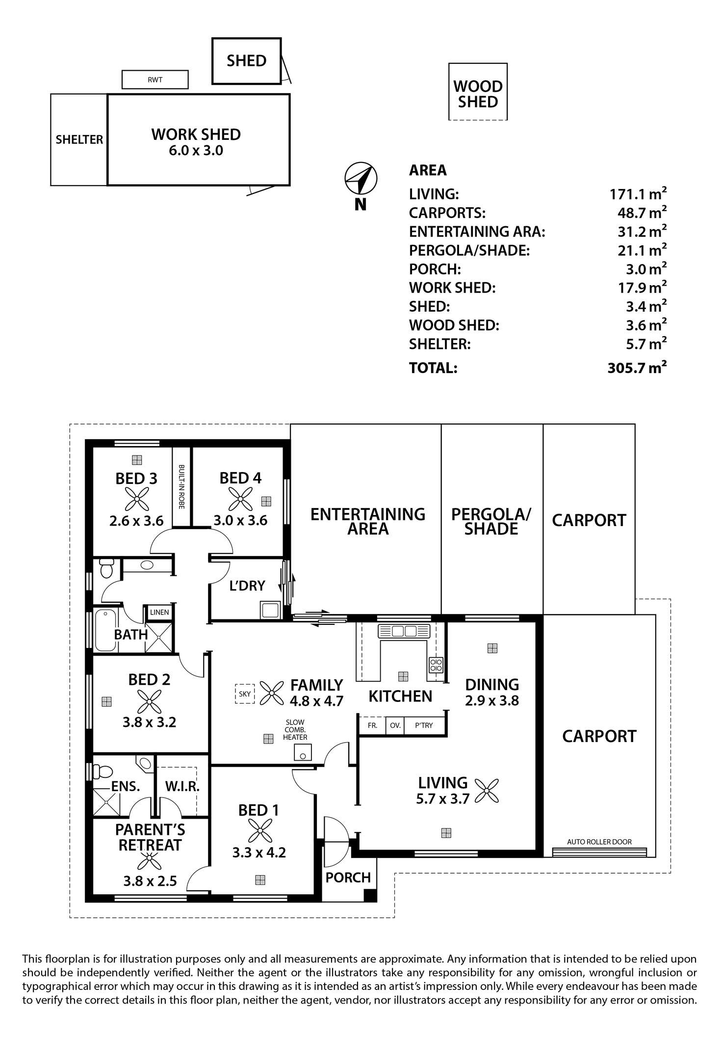 Floorplan of Homely house listing, 10 Dean Street, Mount Barker SA 5251