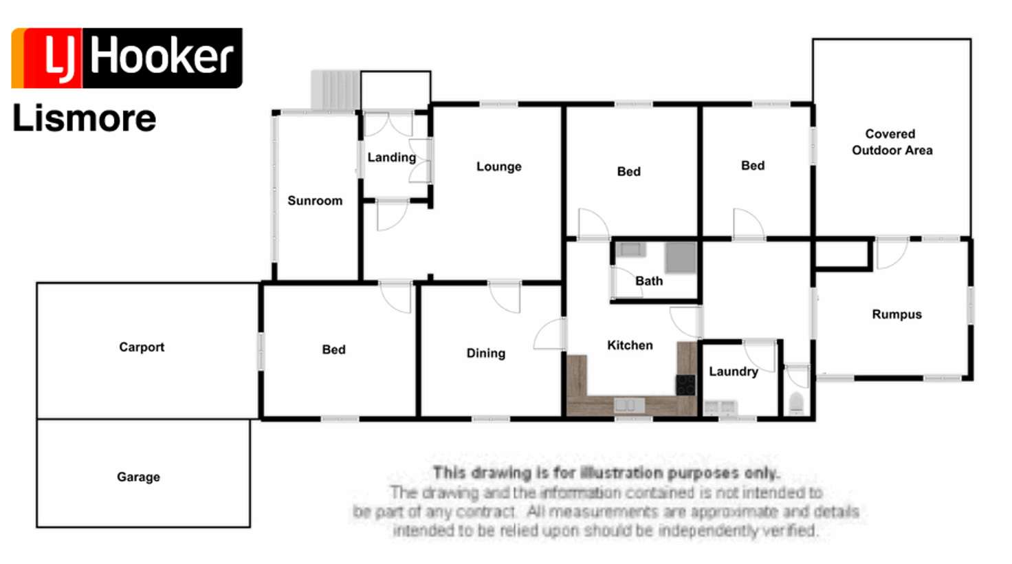 Floorplan of Homely house listing, 4 Stocks Street, East Lismore NSW 2480