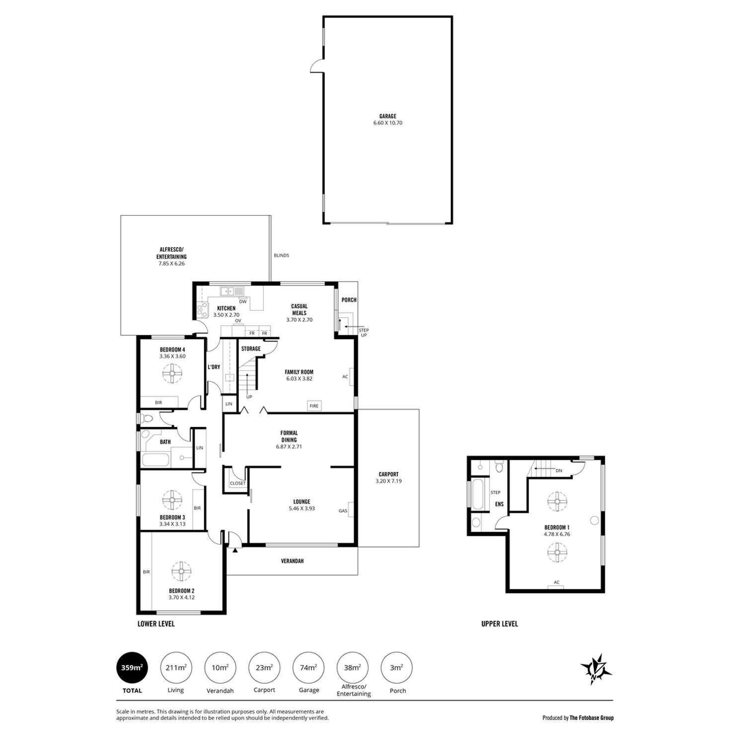 Floorplan of Homely house listing, 336 Montacute Road, Rostrevor SA 5073