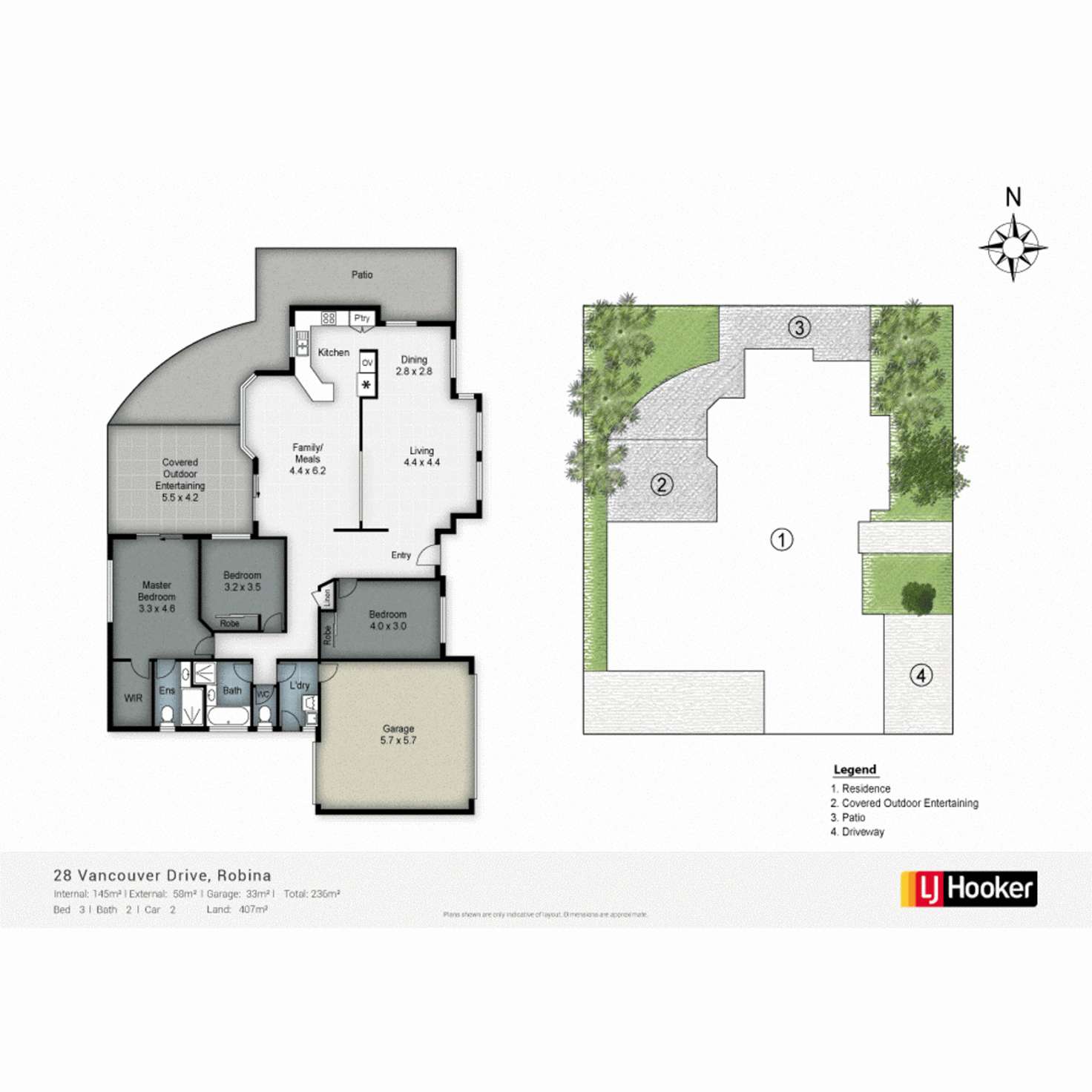 Floorplan of Homely house listing, 28 Vancouver Drive, Robina QLD 4226