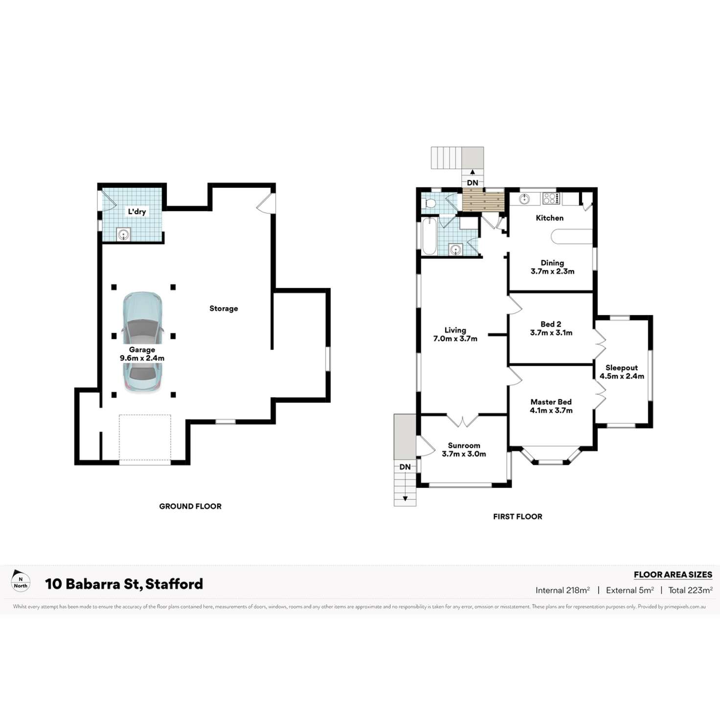 Floorplan of Homely house listing, 10 Babarra Street, Stafford QLD 4053