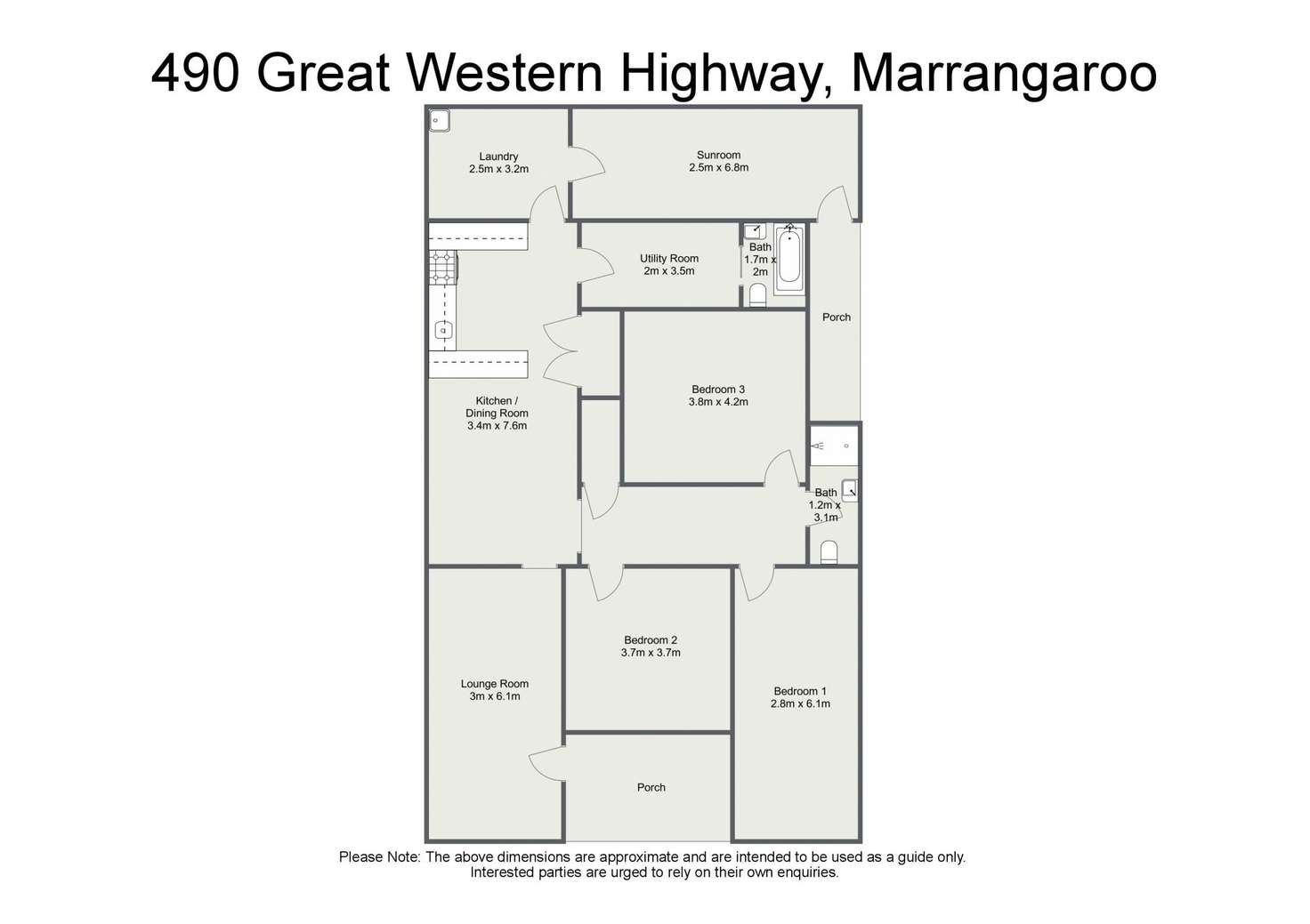 Floorplan of Homely ruralOther listing, 490 Great Western Highway, Marrangaroo NSW 2790