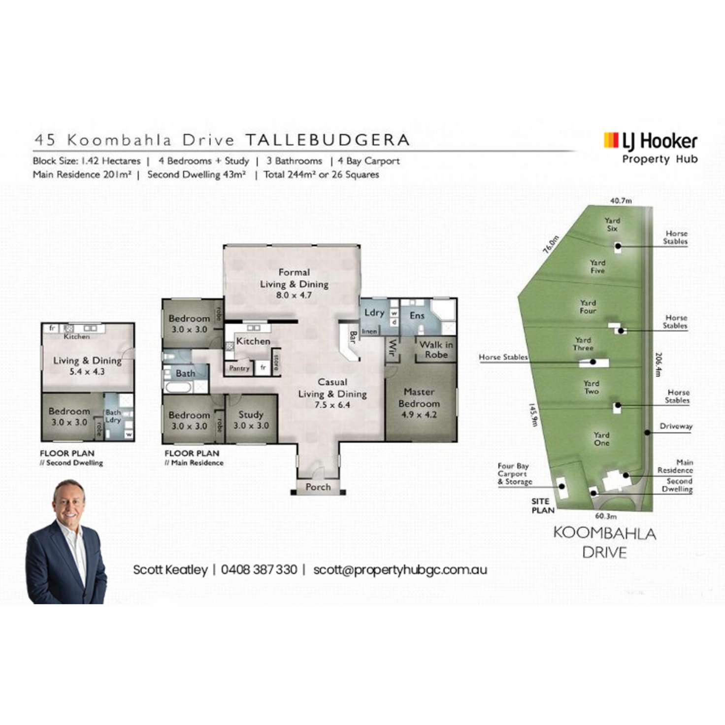 Floorplan of Homely house listing, 45 Koombahla Drive, Tallebudgera QLD 4228