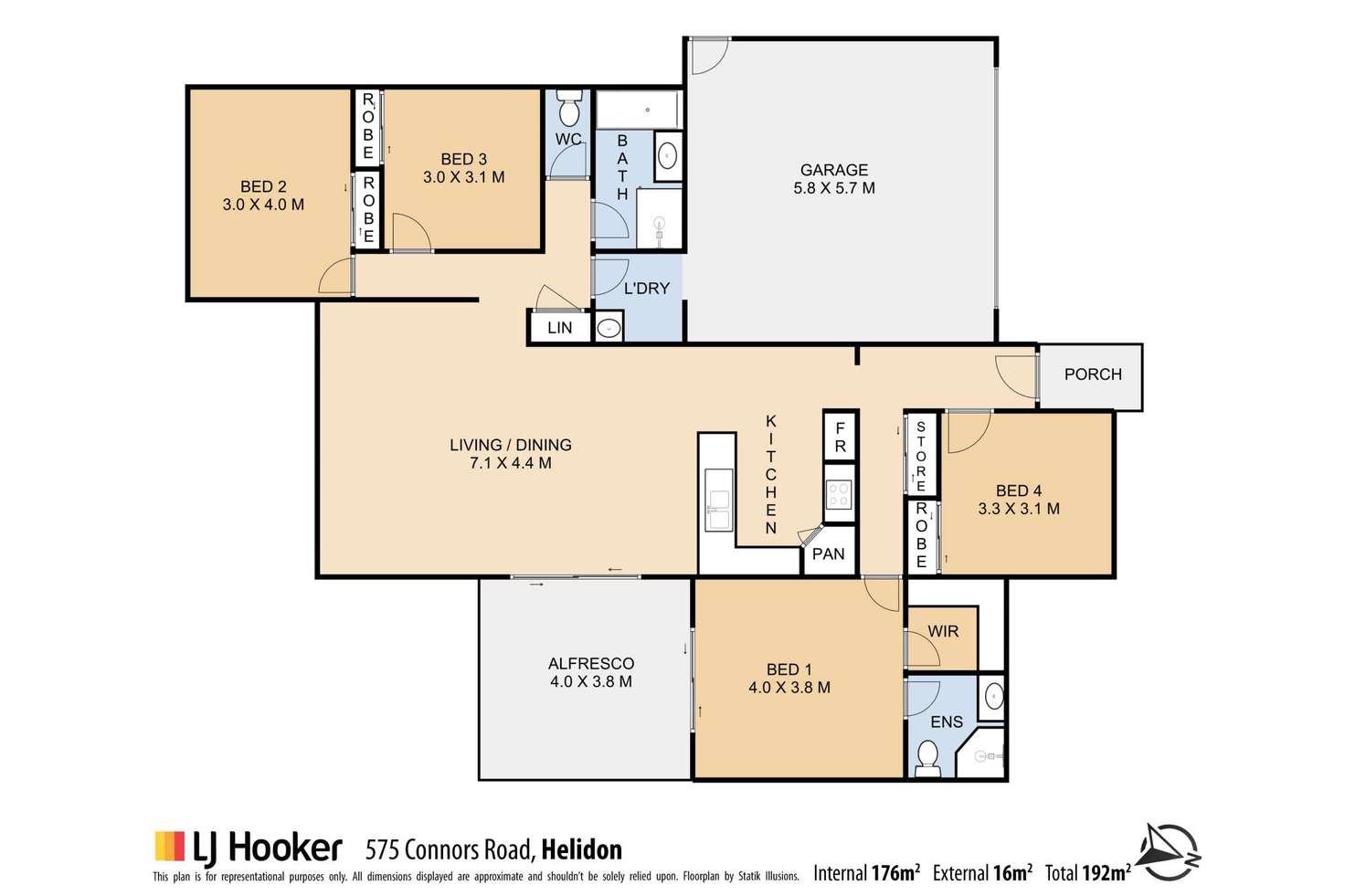 Floorplan of Homely house listing, 575 Connors Road, Helidon QLD 4344