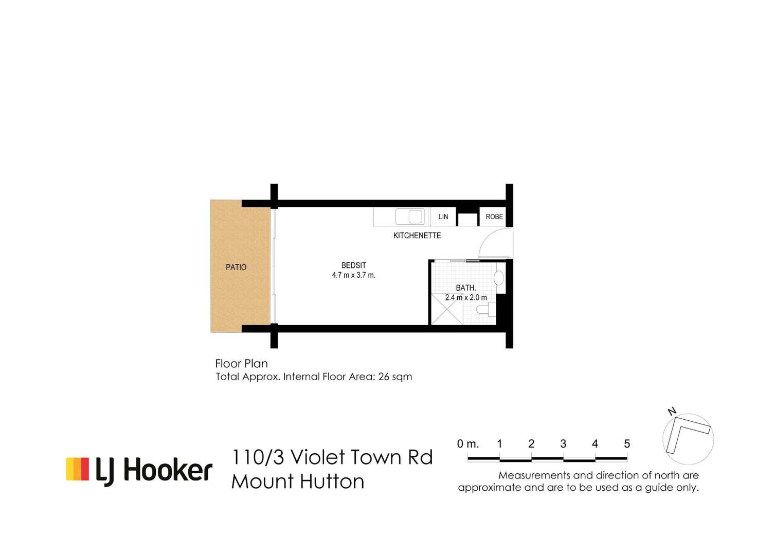 Floorplan of Homely apartment listing, 110/3 Violet Town Road, Mount Hutton NSW 2290