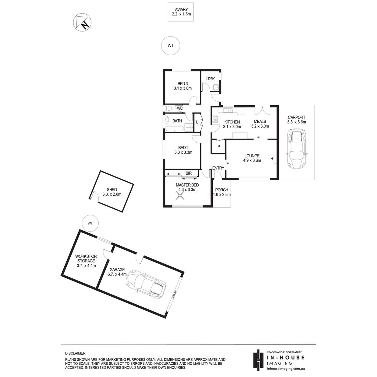 Floorplan of Homely house listing, 1 Bennett Crescent, Magill SA 5072