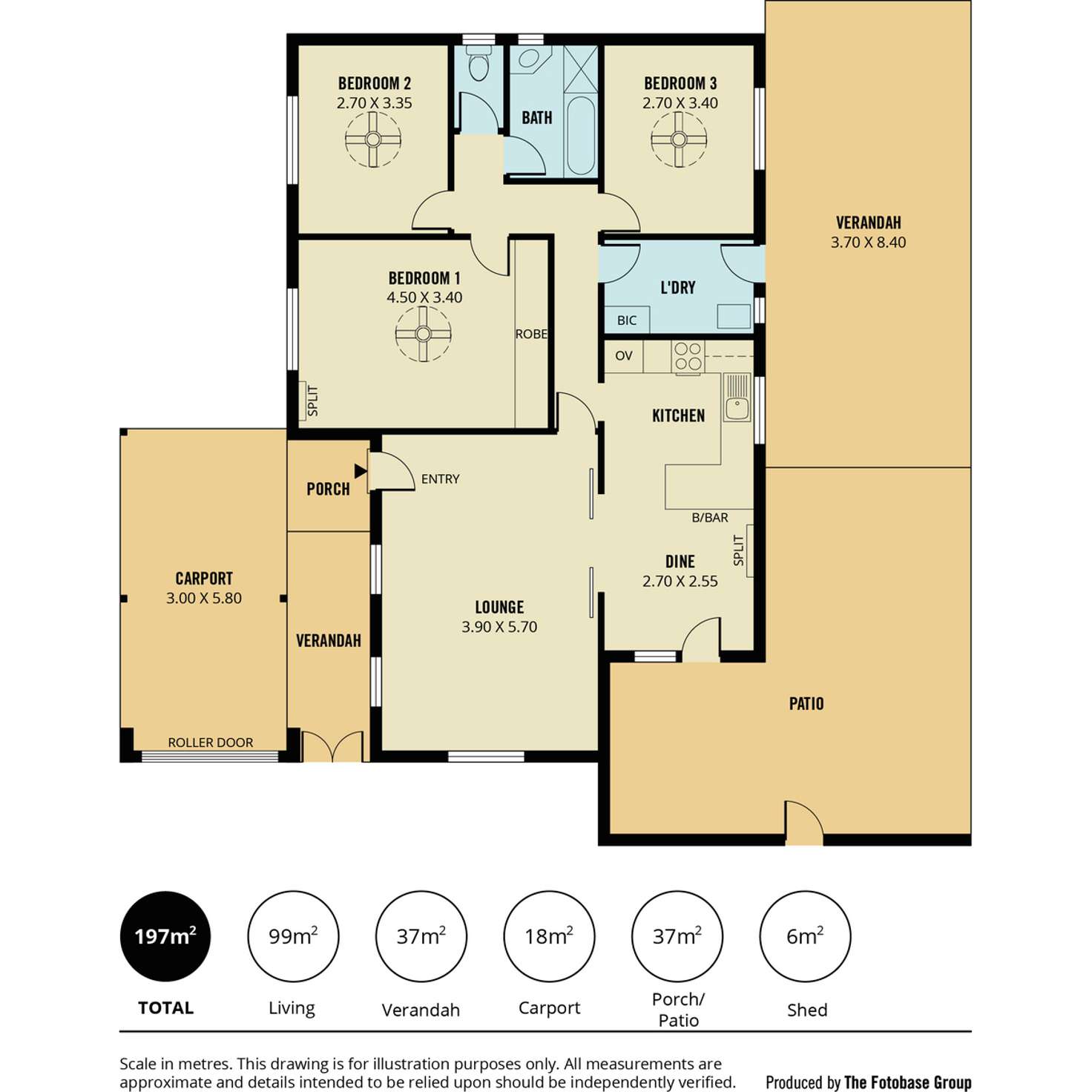 Floorplan of Homely house listing, 4 Timani Court, Salisbury North SA 5108