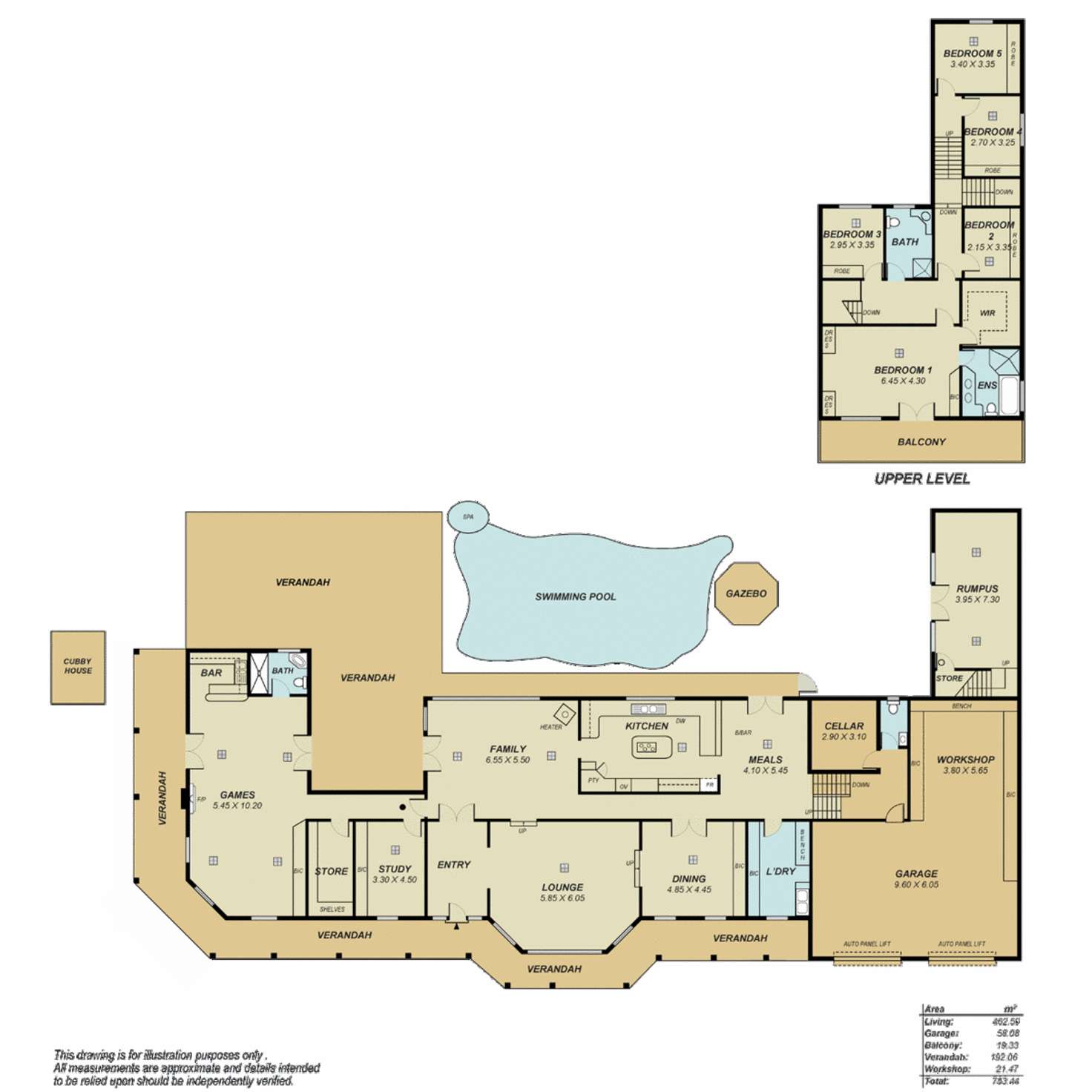 Floorplan of Homely house listing, 7 Blackhill Road, Houghton SA 5131