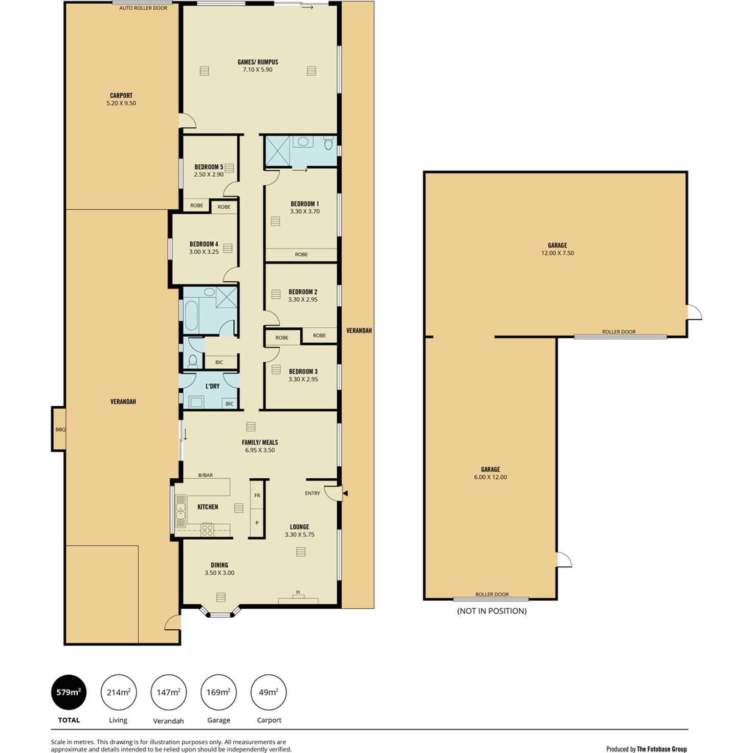 Floorplan of Homely house listing, 48 Coomurra Drive, Salisbury Heights SA 5109