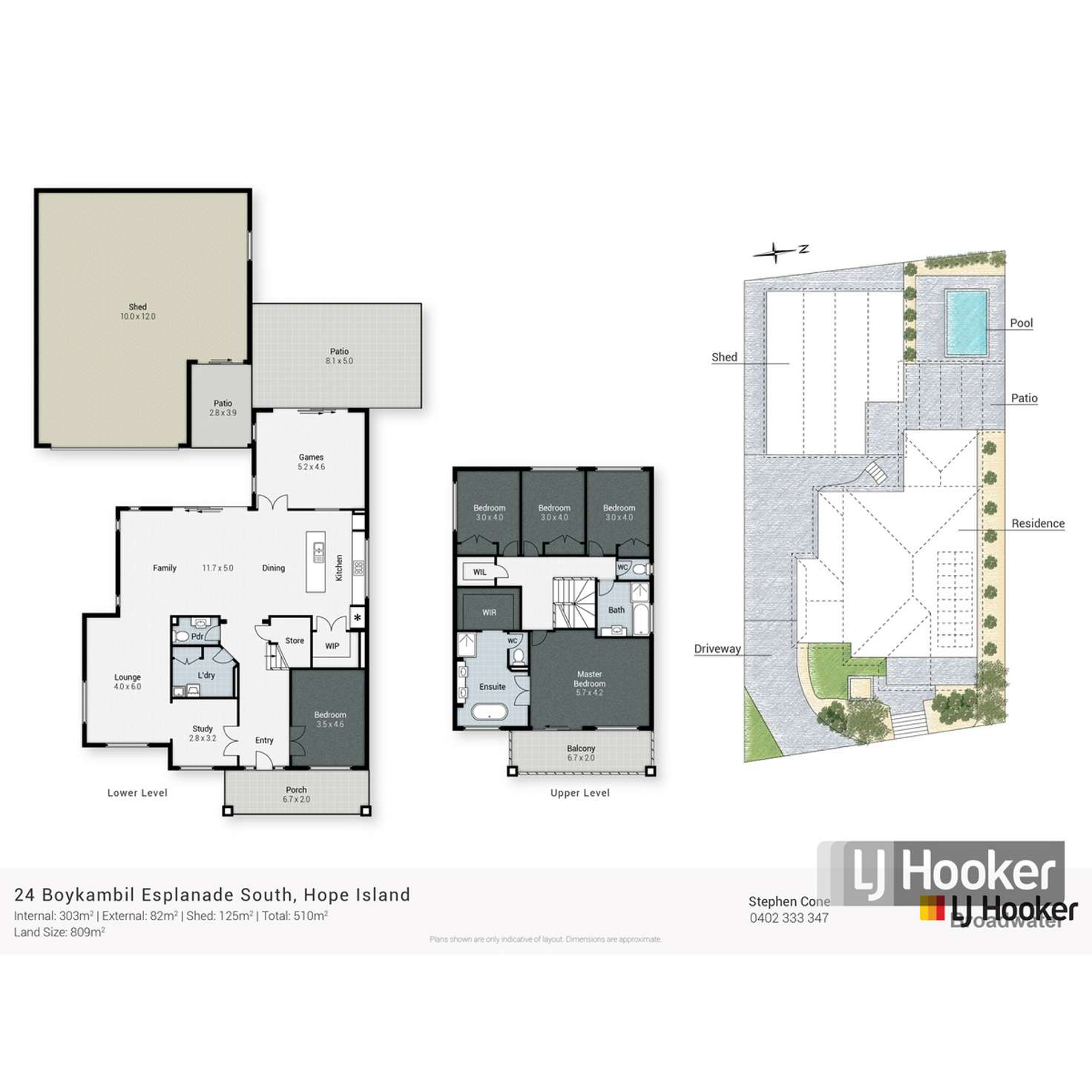 Floorplan of Homely house listing, 24 Boykambil Esplanade, Hope Island QLD 4212