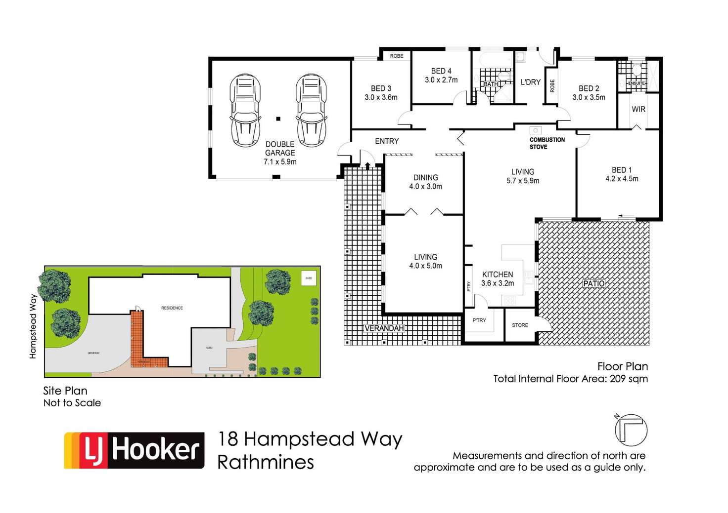 Floorplan of Homely house listing, 18 Hampstead Way, Rathmines NSW 2283