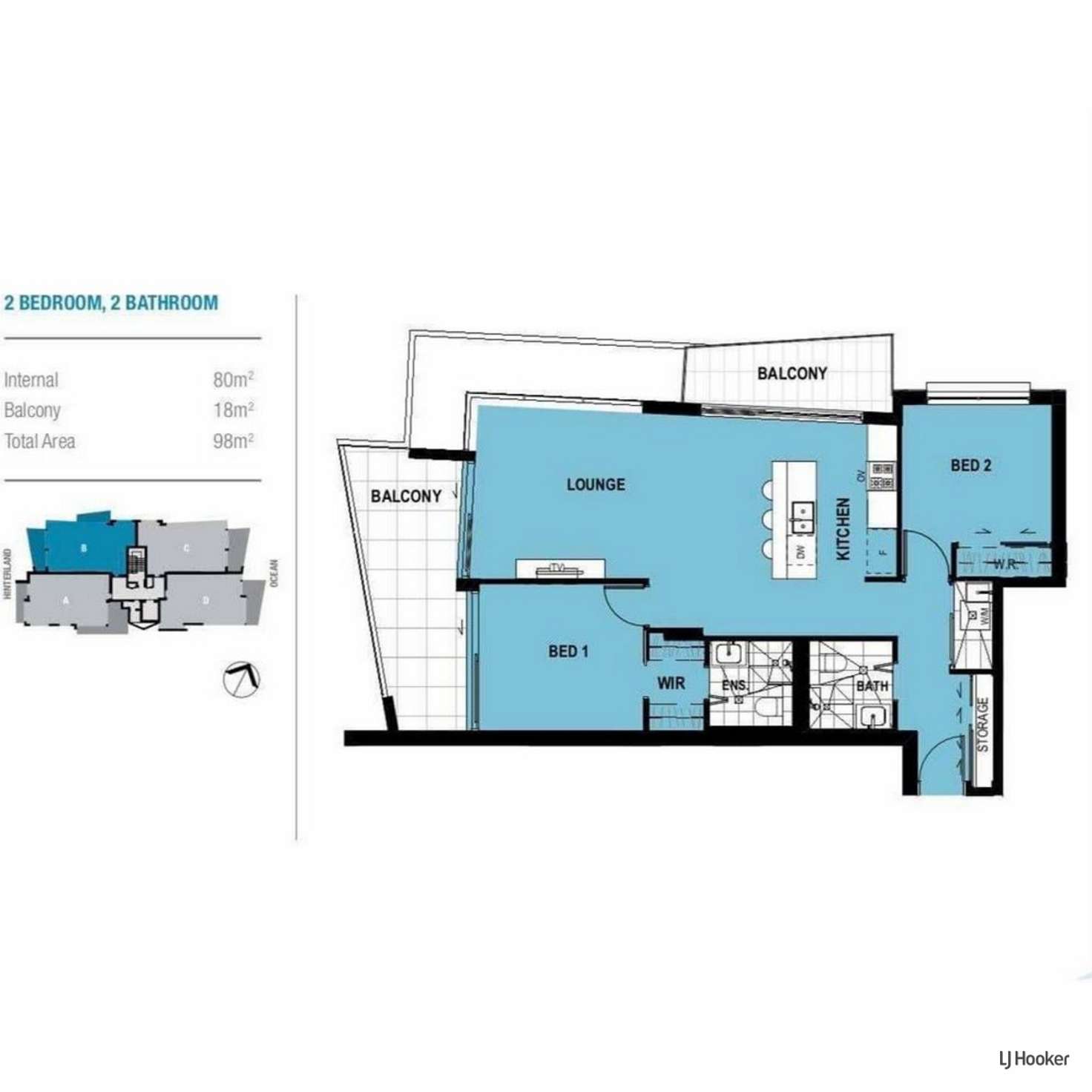 Floorplan of Homely unit listing, 20/1263 Gold Coast Highway, Palm Beach QLD 4221