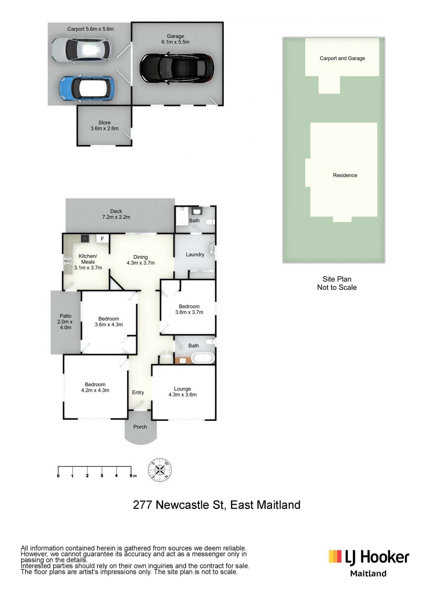 Floorplan of Homely house listing, 277 Newcastle Street, East Maitland NSW 2323