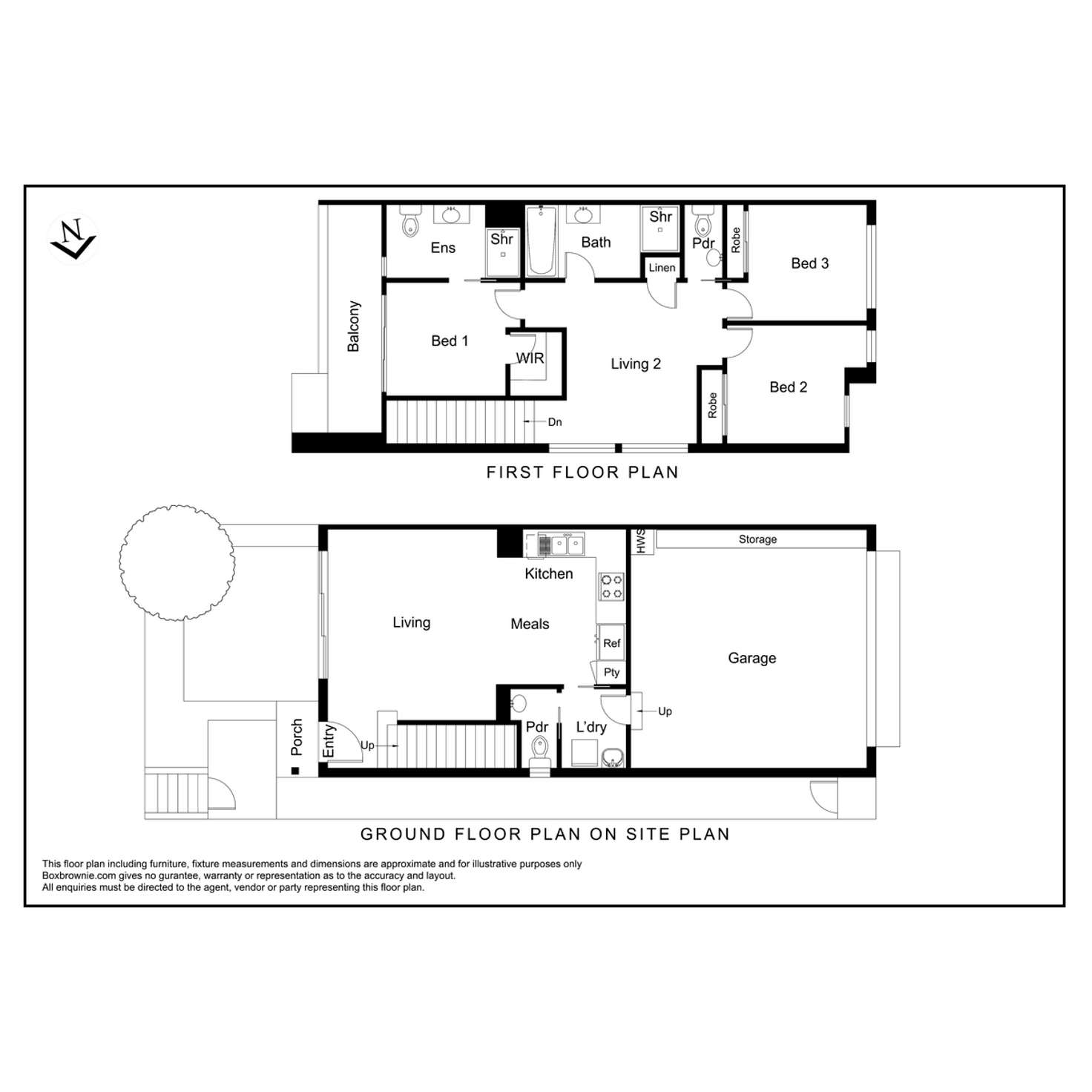 Floorplan of Homely townhouse listing, 380 Point Cook Road, Point Cook VIC 3030