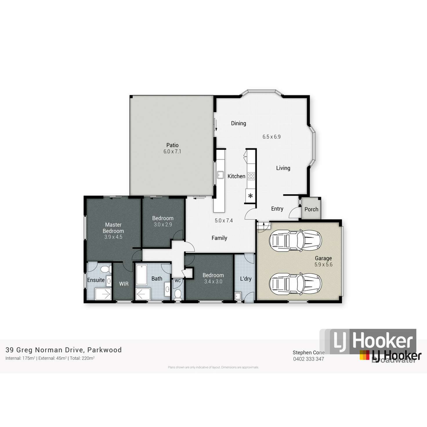 Floorplan of Homely house listing, 39 Greg Norman Crescent, Parkwood QLD 4214