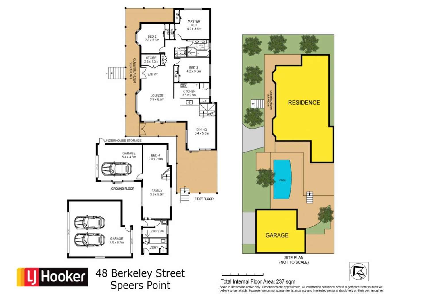 Floorplan of Homely house listing, 48 Berkeley Street, Speers Point NSW 2284