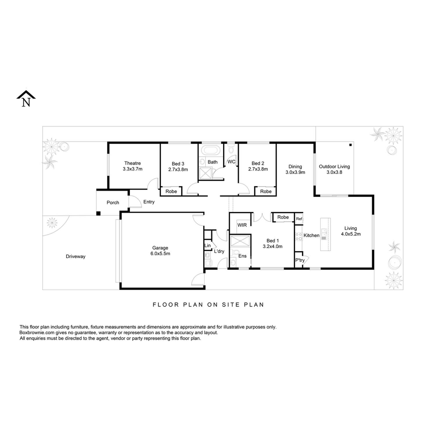 Floorplan of Homely house listing, 34 Chartwell Avenue, Truganina VIC 3029