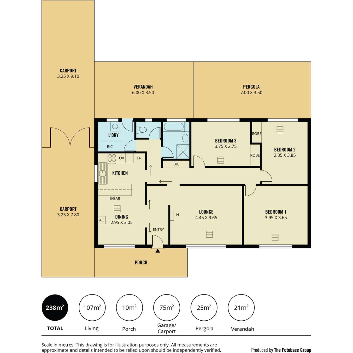 Floorplan of Homely house listing, 19 Knightsbridge Avenue, Valley View SA 5093
