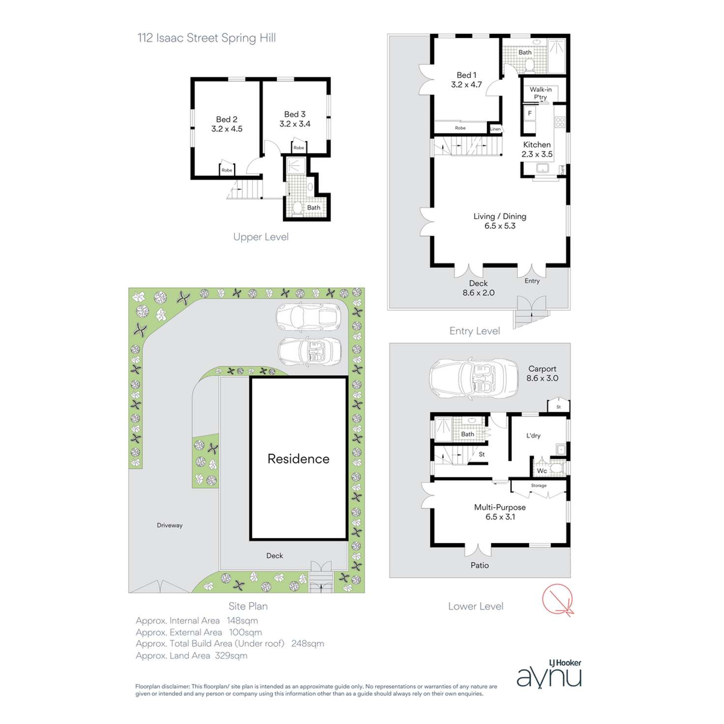 Floorplan of Homely house listing, 112 Isaac Street, Spring Hill QLD 4000