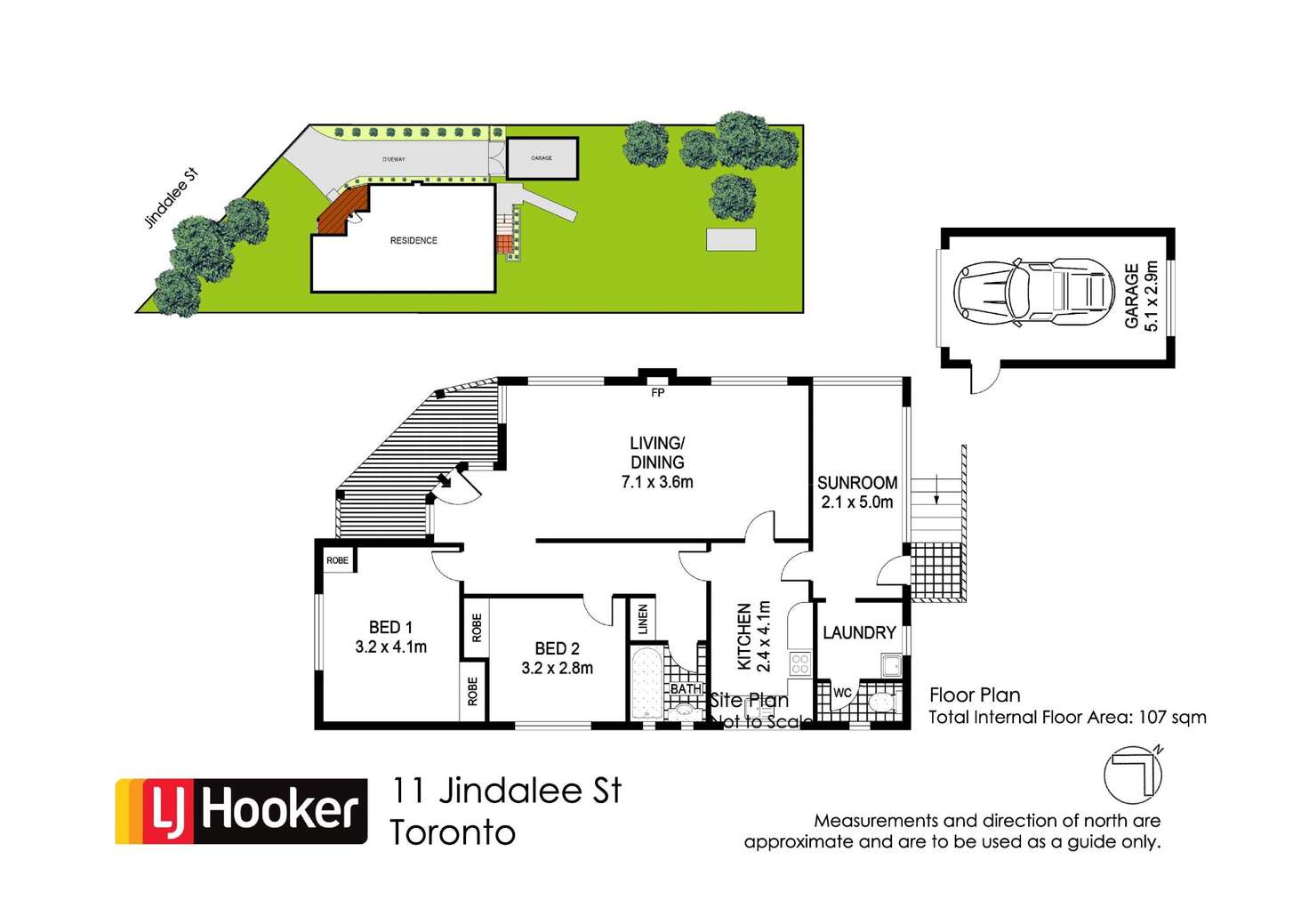 Floorplan of Homely house listing, 11 Jindalee Street, Toronto NSW 2283