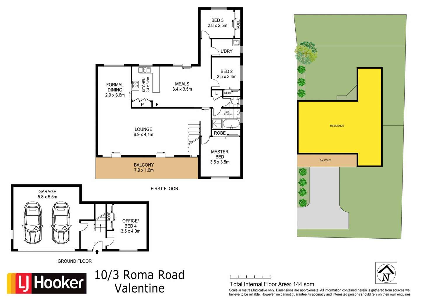 Floorplan of Homely townhouse listing, 10/3 Roma Road, Valentine NSW 2280