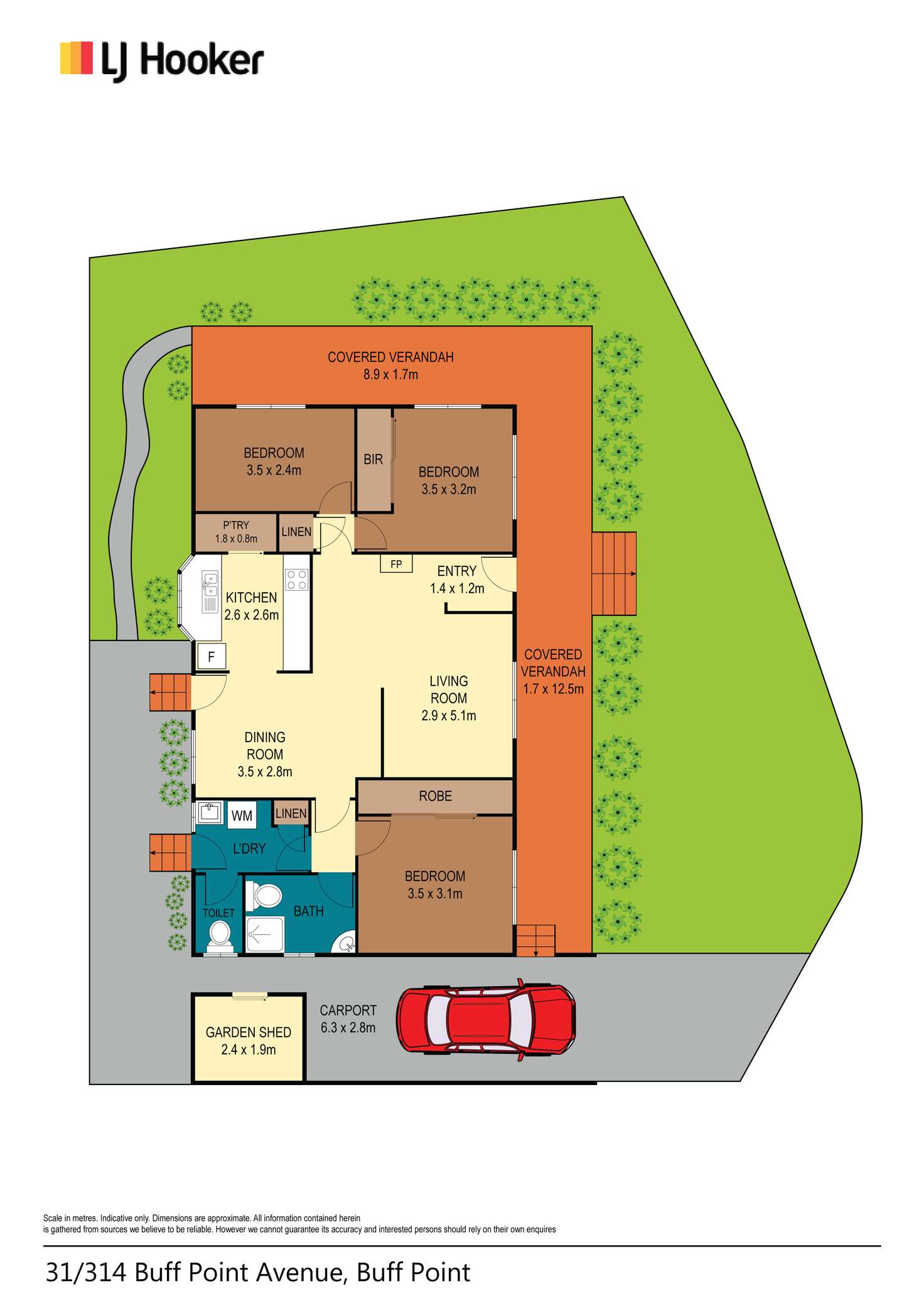 Floorplan of Homely retirement listing, 31/314 Buff Point Avenue, Buff Point NSW 2262