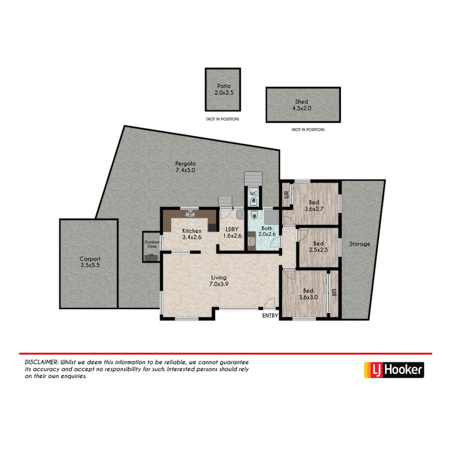 Floorplan of Homely house listing, 53 Murdoch Street, Blackett NSW 2770