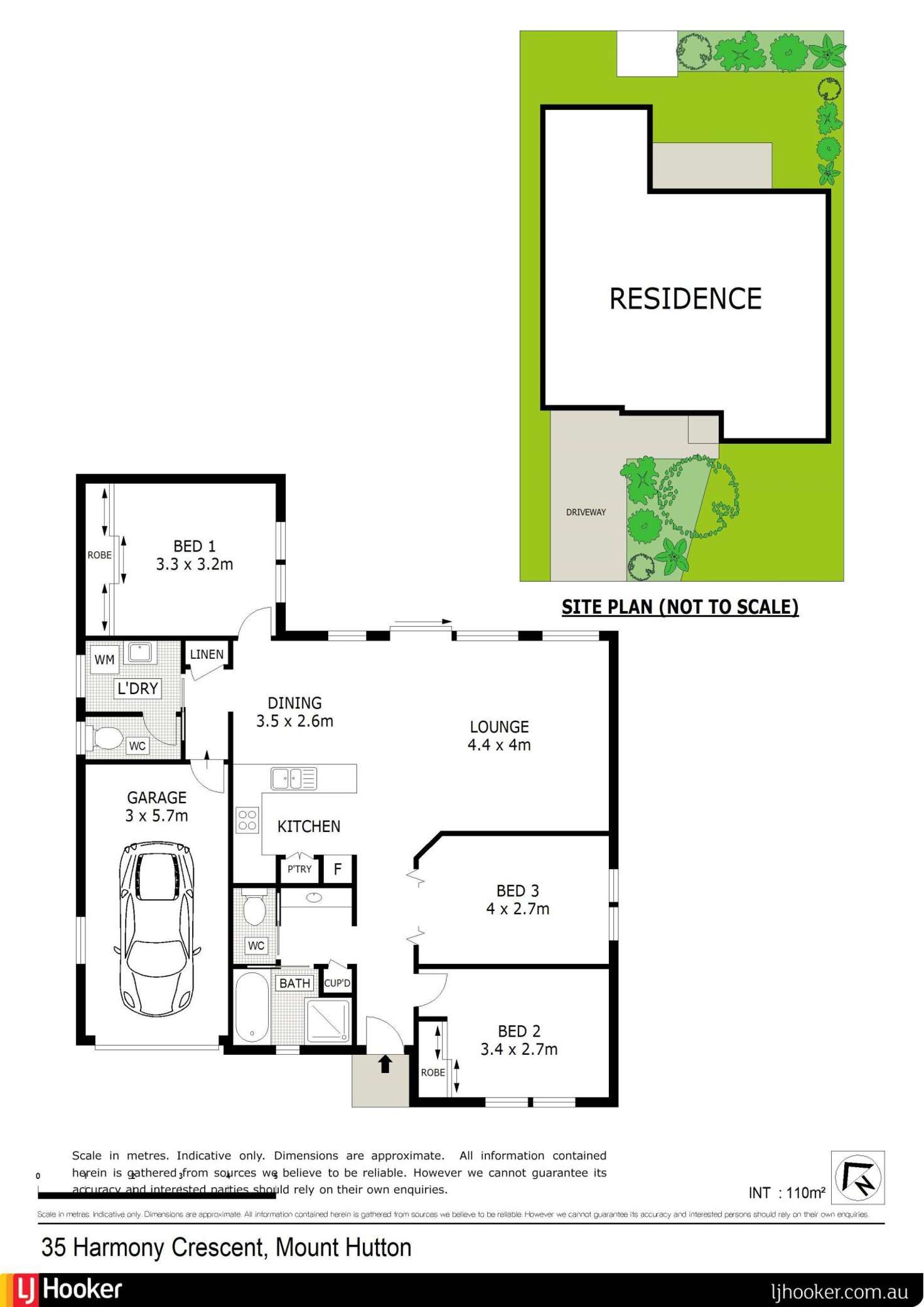 Floorplan of Homely house listing, 35 Harmony Crescent, Mount Hutton NSW 2290