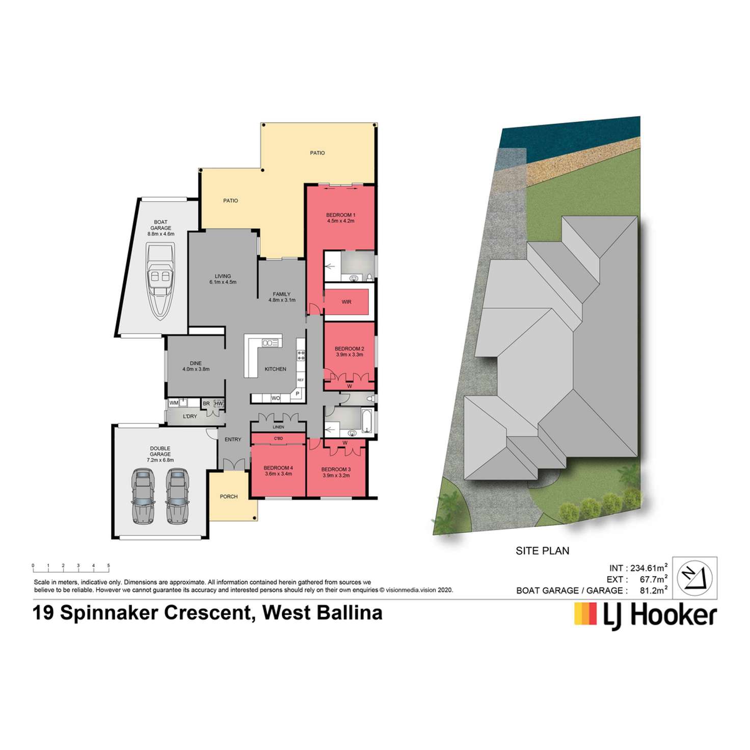Floorplan of Homely house listing, 19 Spinnaker Crescent, West Ballina NSW 2478