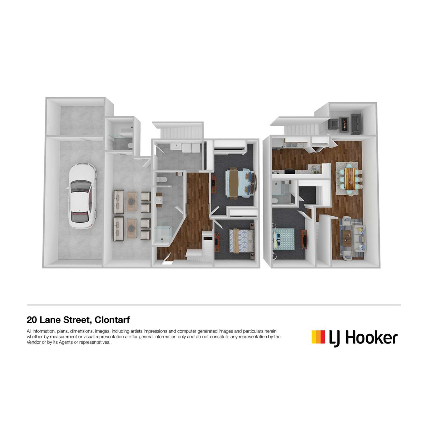 Floorplan of Homely house listing, 20 Lane Street, Clontarf QLD 4019