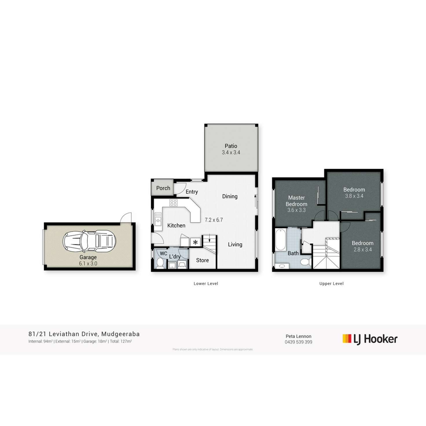 Floorplan of Homely unit listing, 81/21 Leviathan Drive, Mudgeeraba QLD 4213