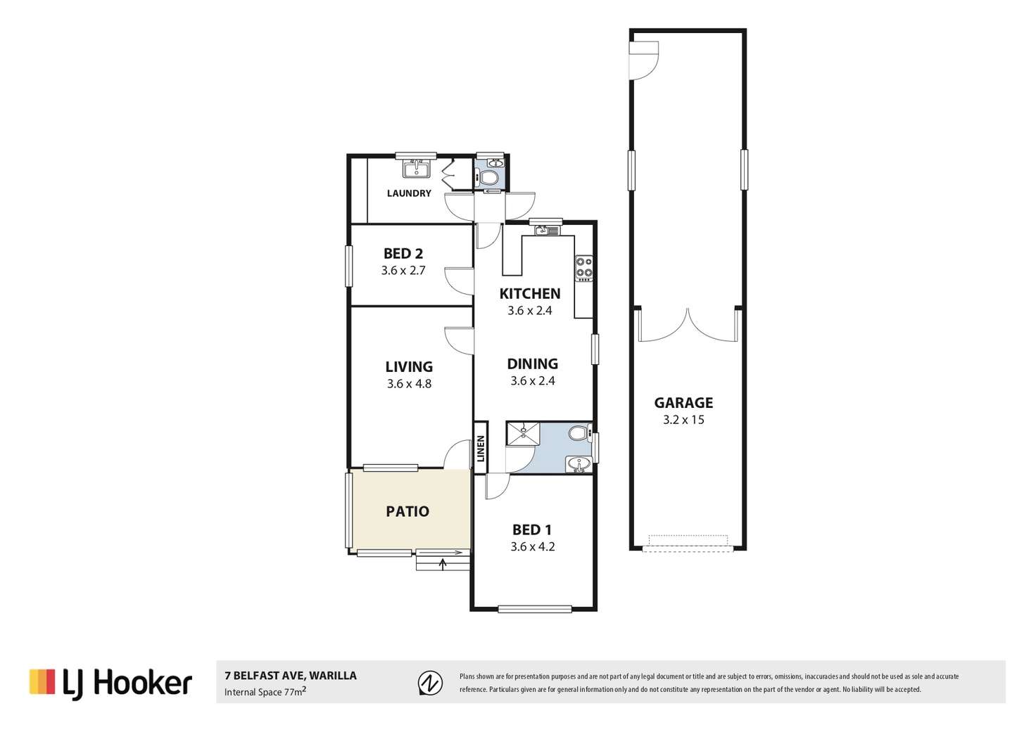 Floorplan of Homely house listing, 7 Belfast Ave, Warilla NSW 2528