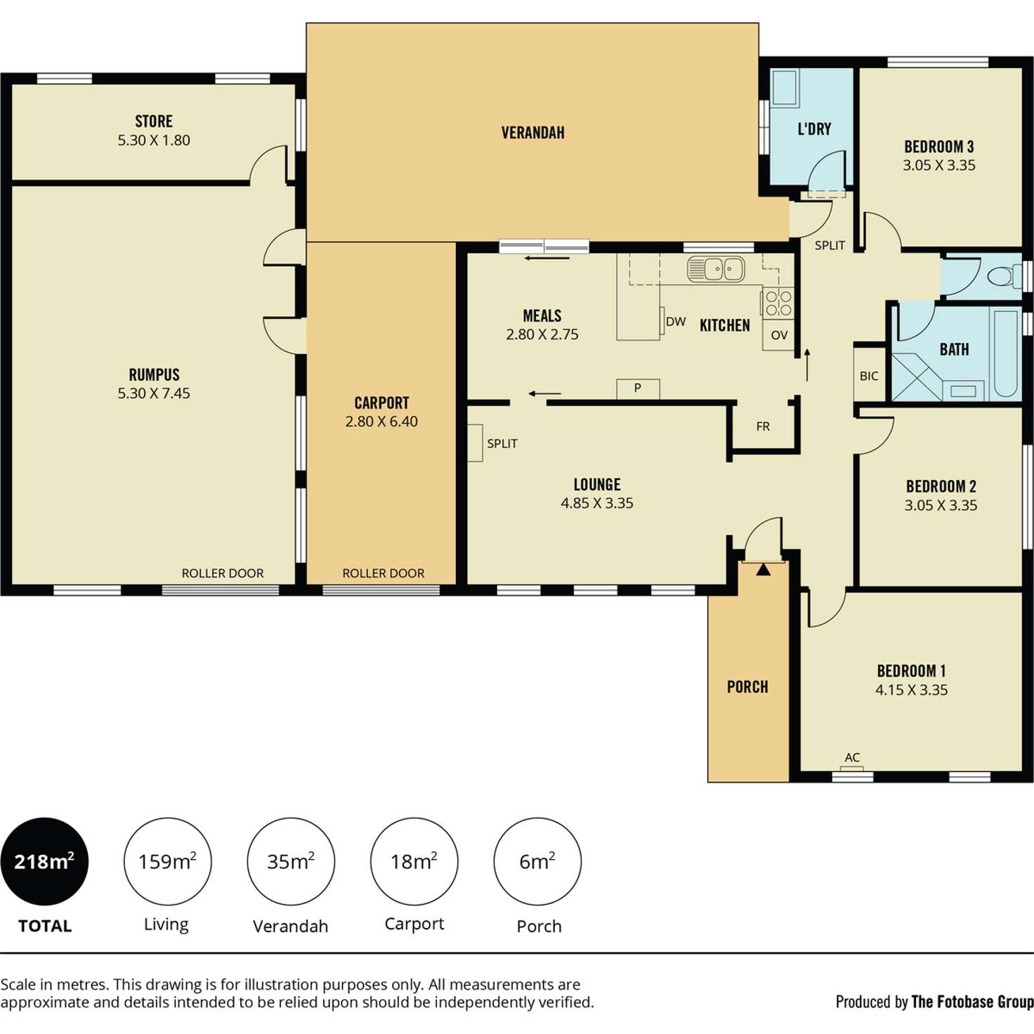 Floorplan of Homely house listing, 6 Pira Avenue, Salisbury North SA 5108