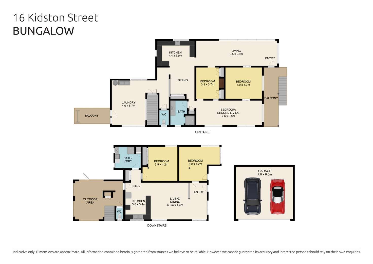 Floorplan of Homely house listing, 16 Kidston Street, Bungalow QLD 4870