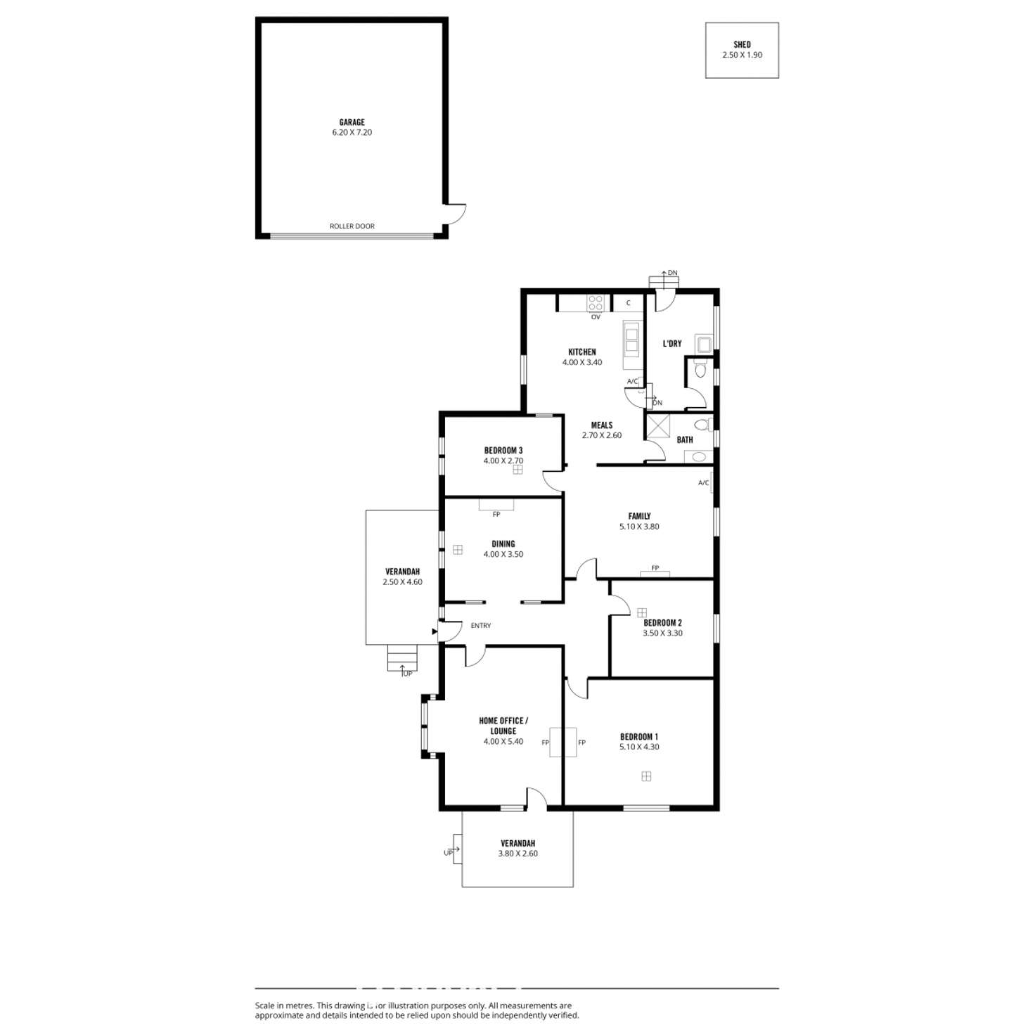 Floorplan of Homely house listing, 98 Third Avenue, Joslin SA 5070