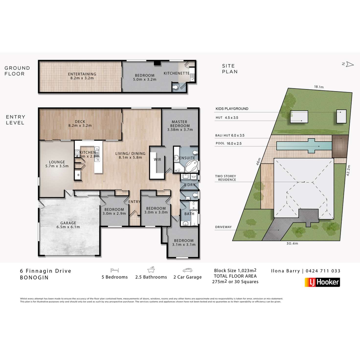 Floorplan of Homely house listing, 6 Finnagin Drive, Bonogin QLD 4213