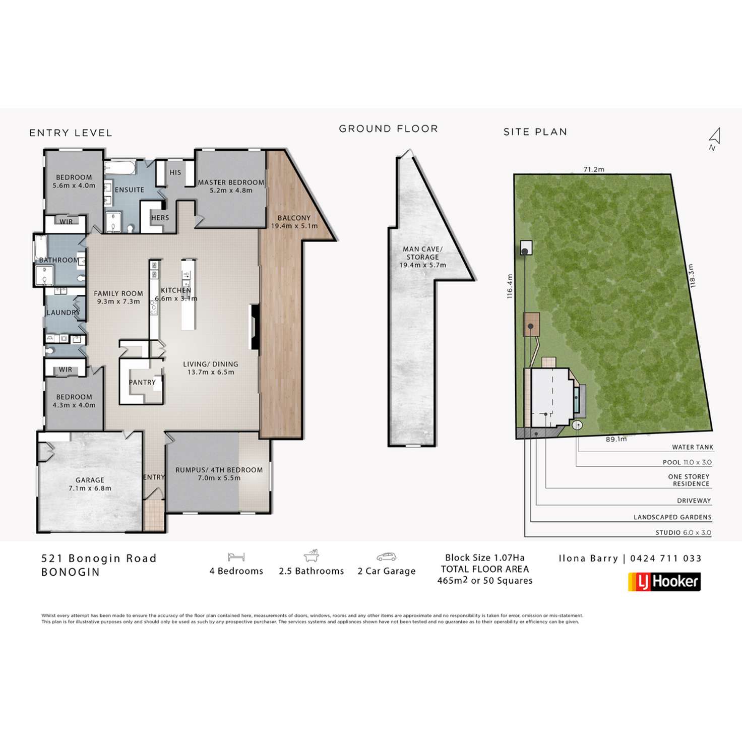 Floorplan of Homely house listing, 521 Bonogin Road, Bonogin QLD 4213