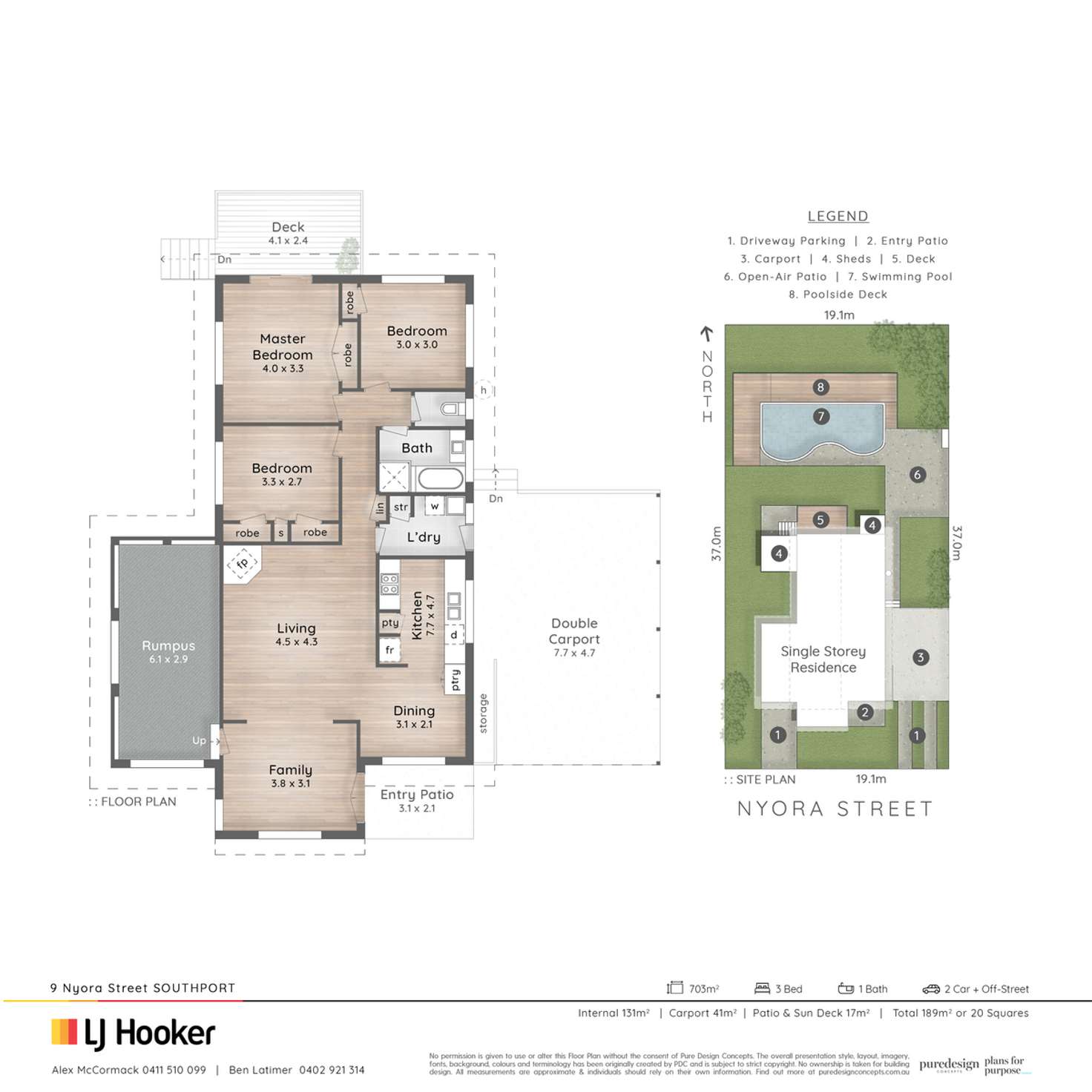Floorplan of Homely house listing, 9 Nyora Street, Southport QLD 4215