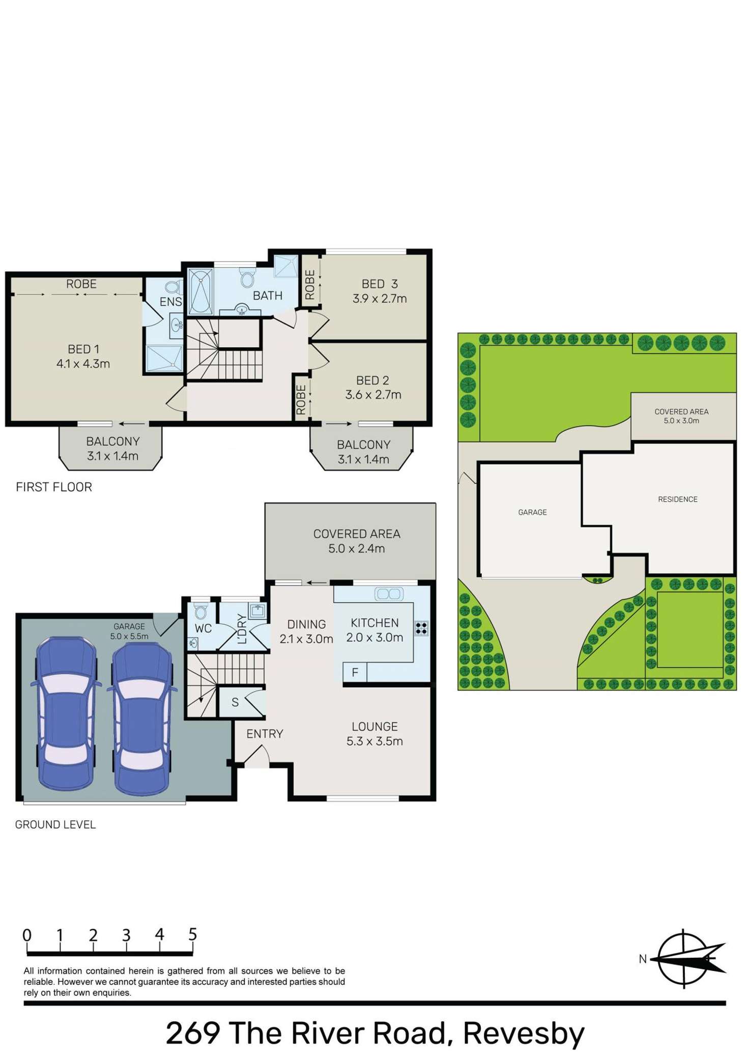 Floorplan of Homely house listing, 269 The River Road, Revesby NSW 2212