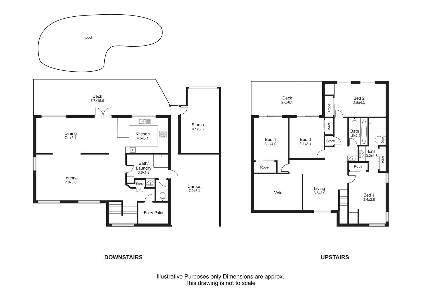 Floorplan of Homely house listing, 14 Eugenia Crescent, Redlynch QLD 4870
