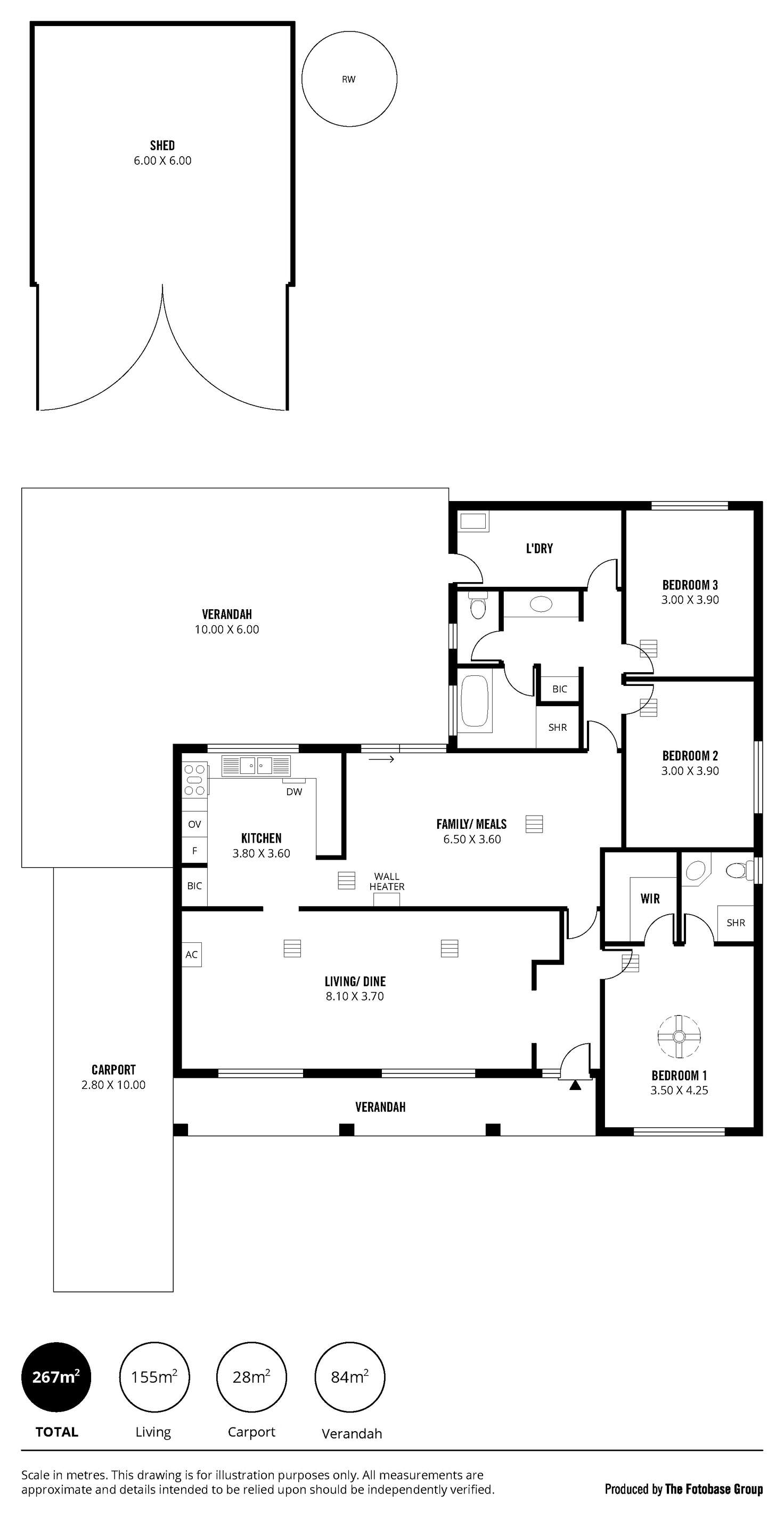 Floorplan of Homely house listing, 45 Ray Orr Drive, Mount Barker SA 5251