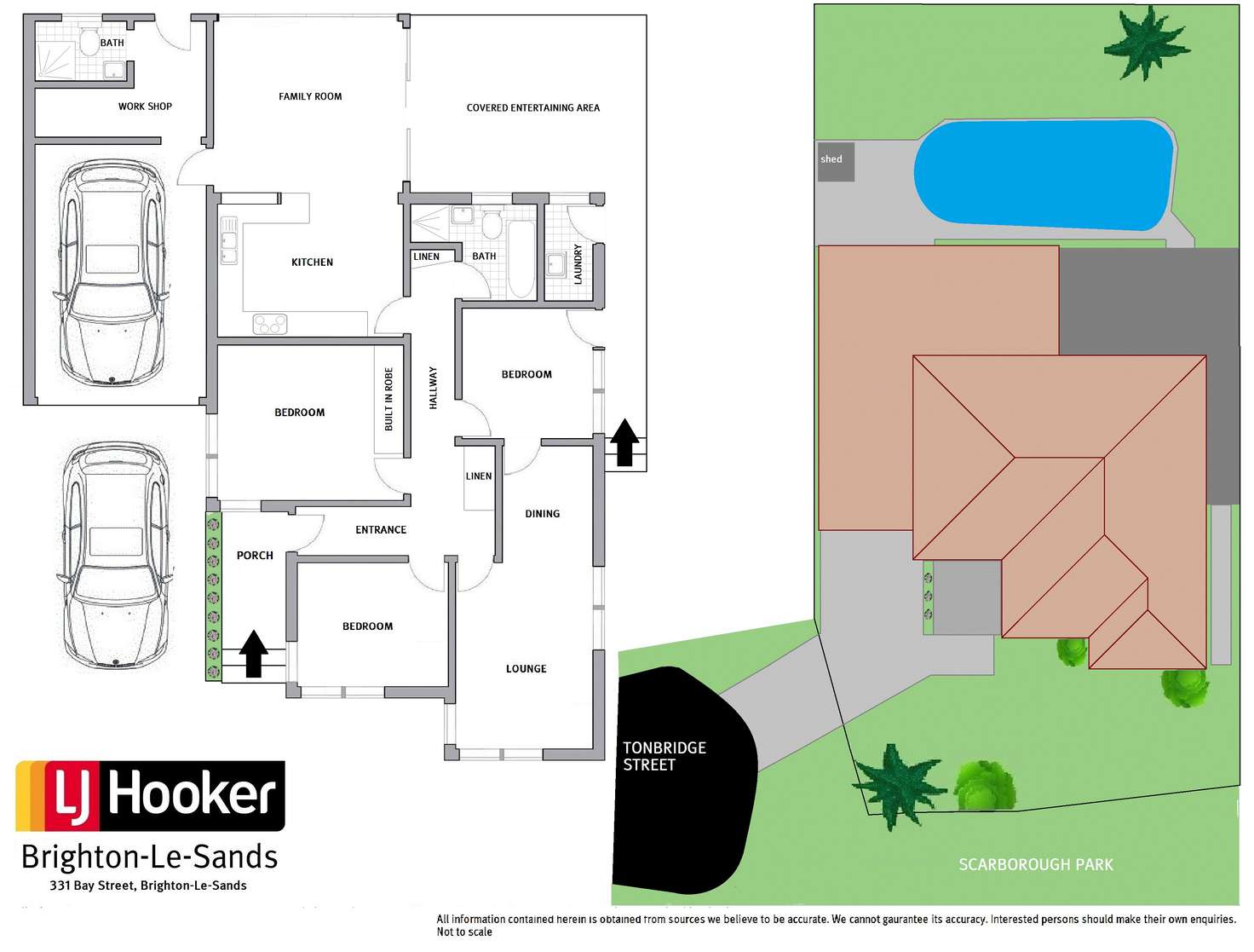 Floorplan of Homely house listing, 43 Tonbridge Street, Ramsgate NSW 2217