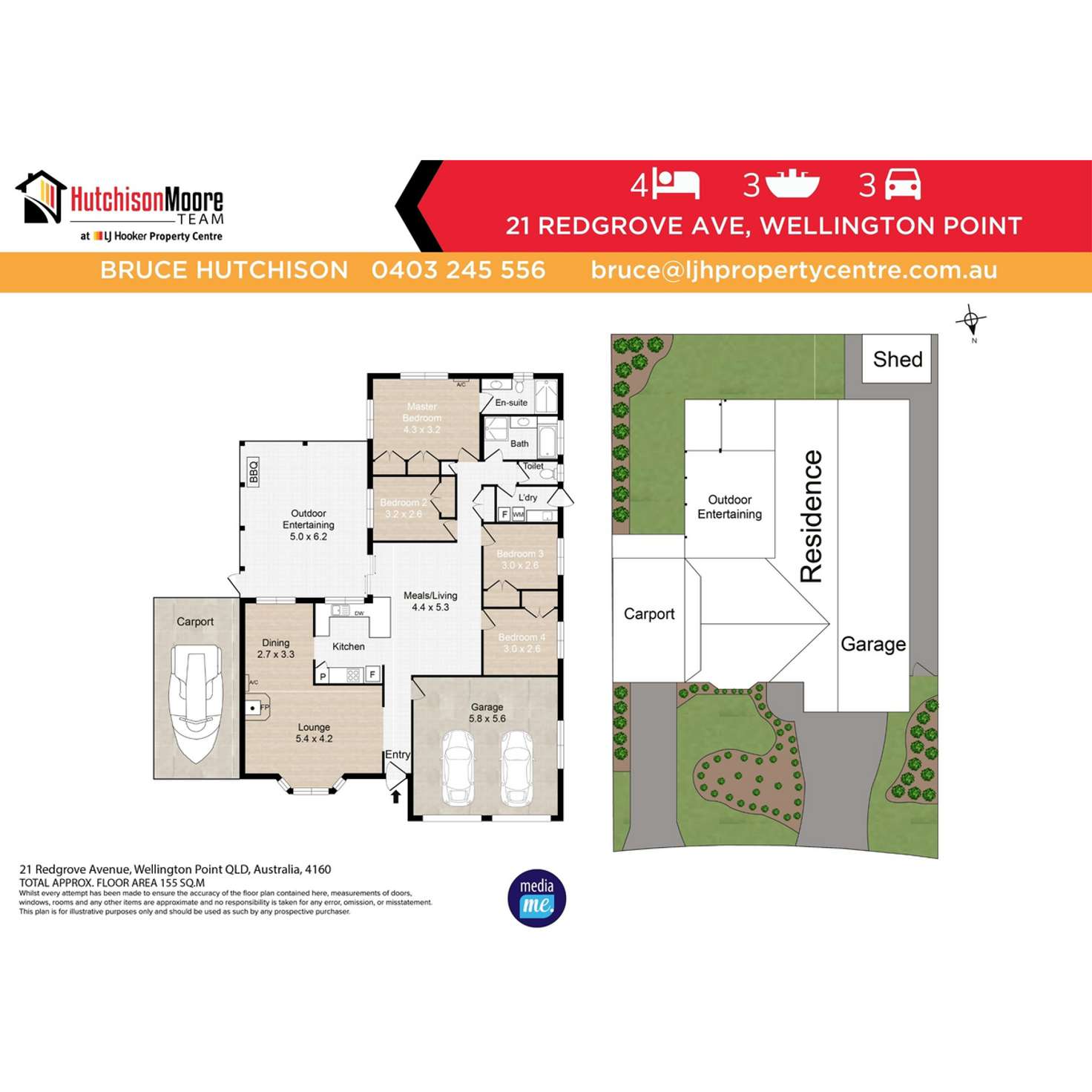 Floorplan of Homely house listing, 21 Redgrove Avenue, Wellington Point QLD 4160