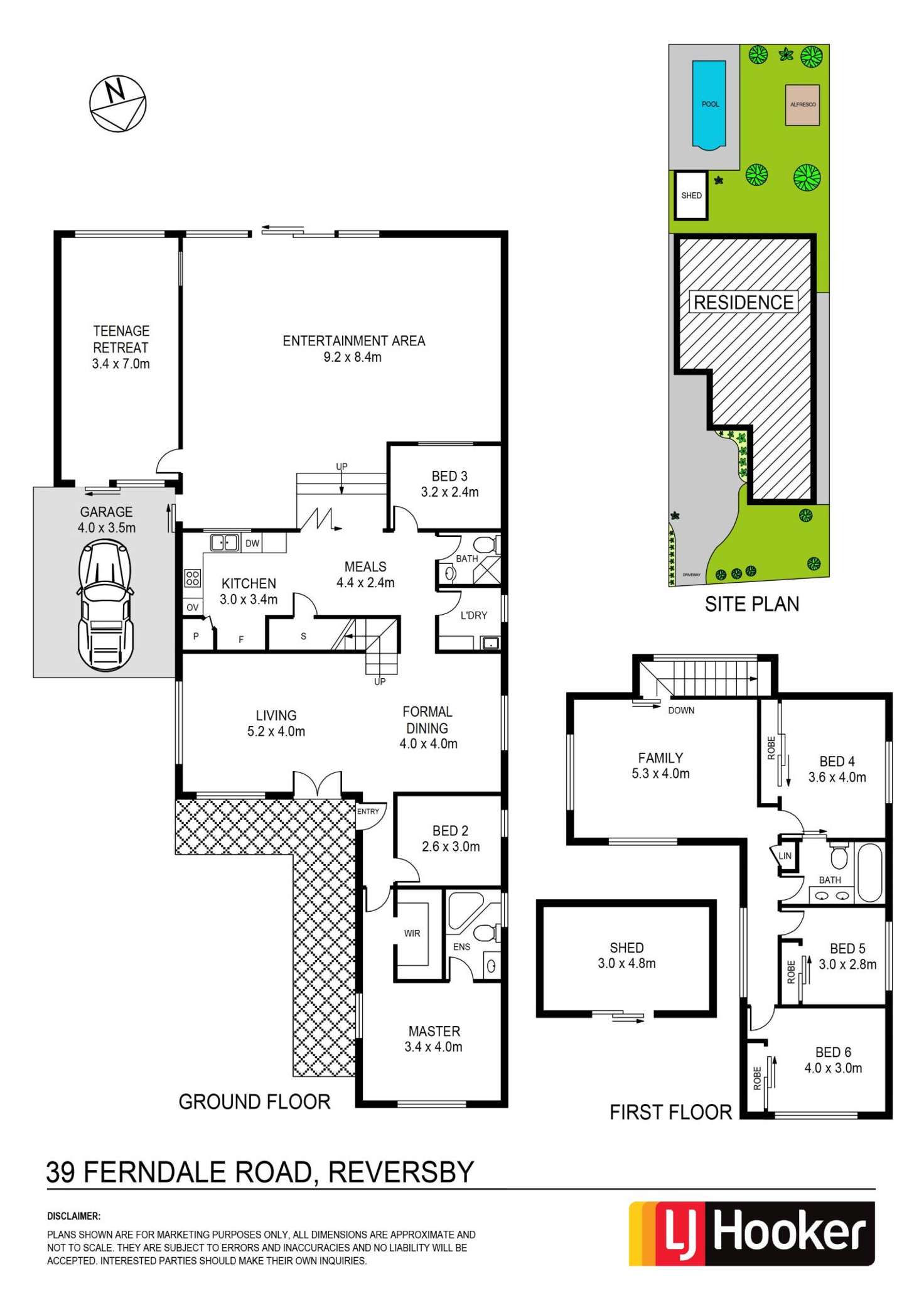 Floorplan of Homely house listing, 39 Ferndale Road, Revesby NSW 2212