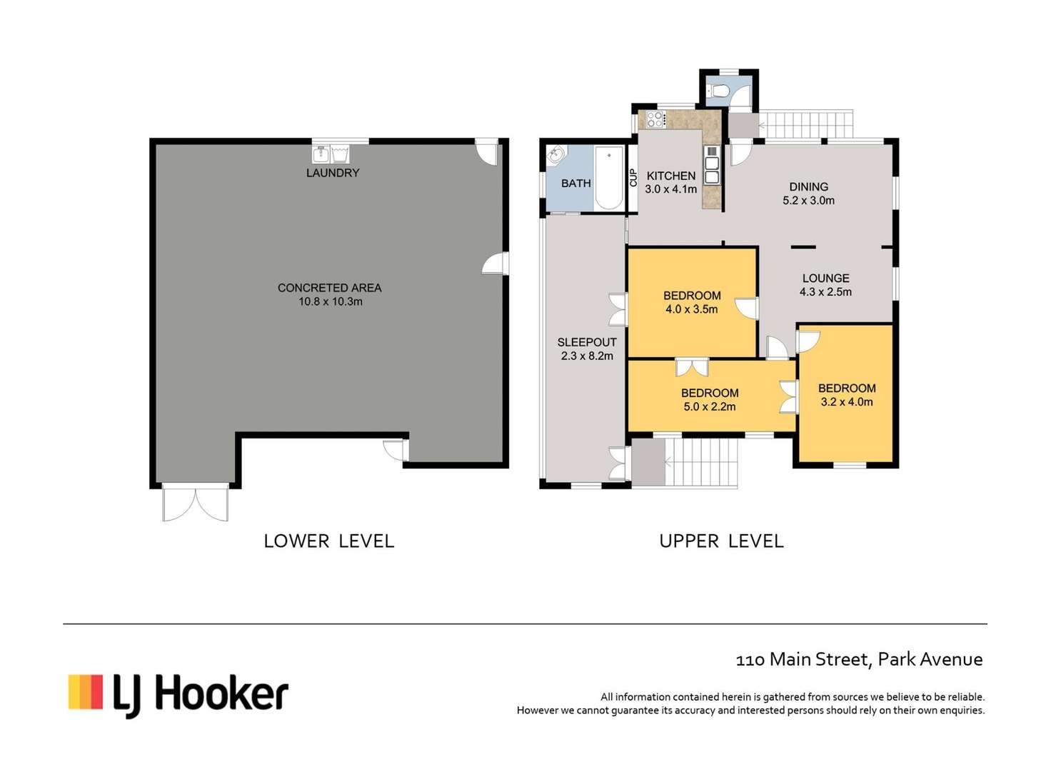 Floorplan of Homely house listing, 110 Main Street, Park Avenue QLD 4701