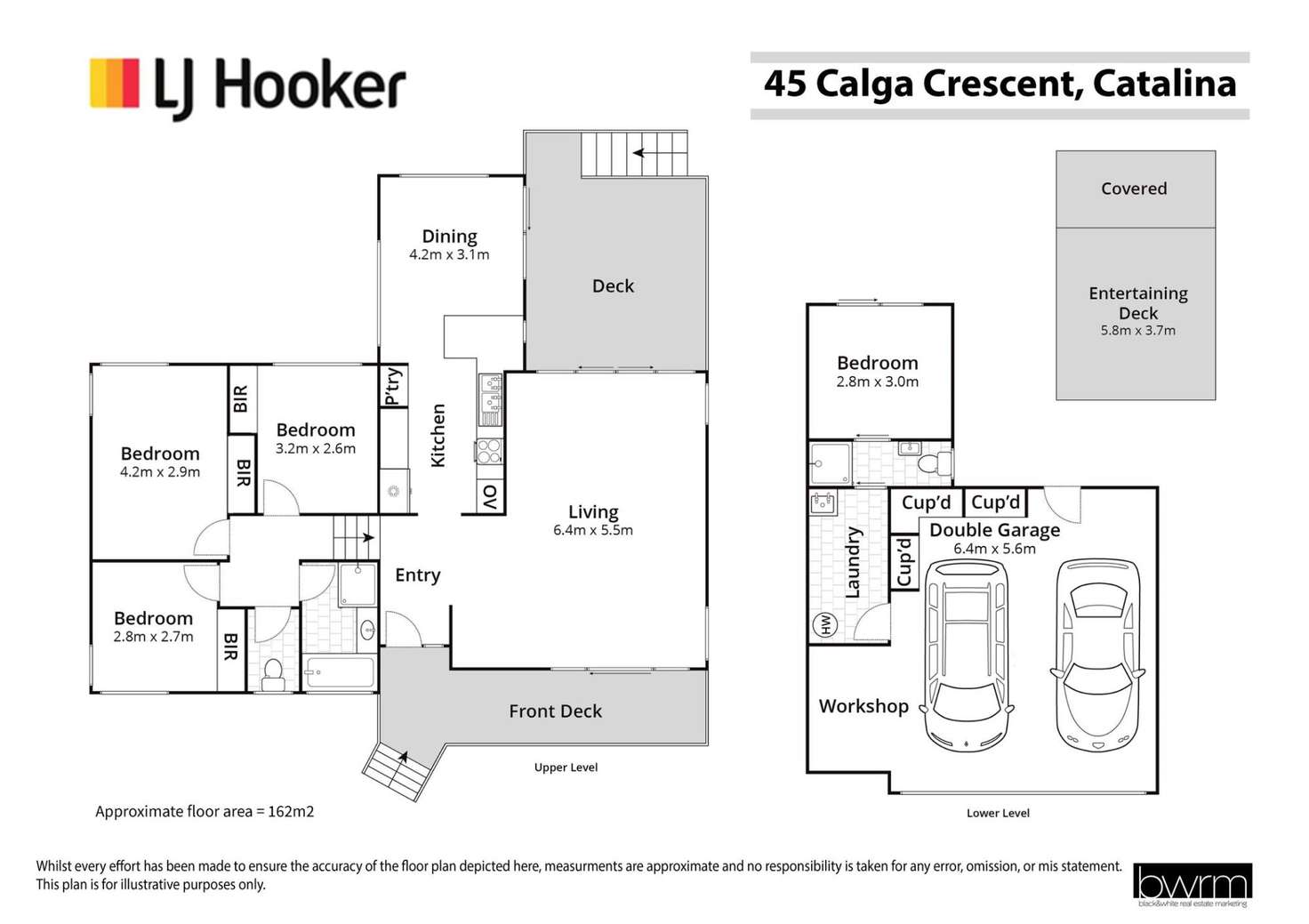 Floorplan of Homely house listing, 45 Calga Crescent, Catalina NSW 2536