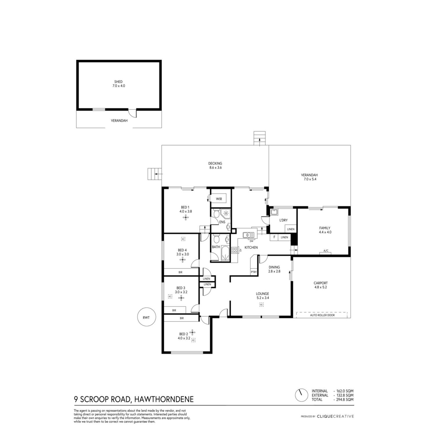 Floorplan of Homely house listing, 9 Scroop Road, Hawthorndene SA 5051