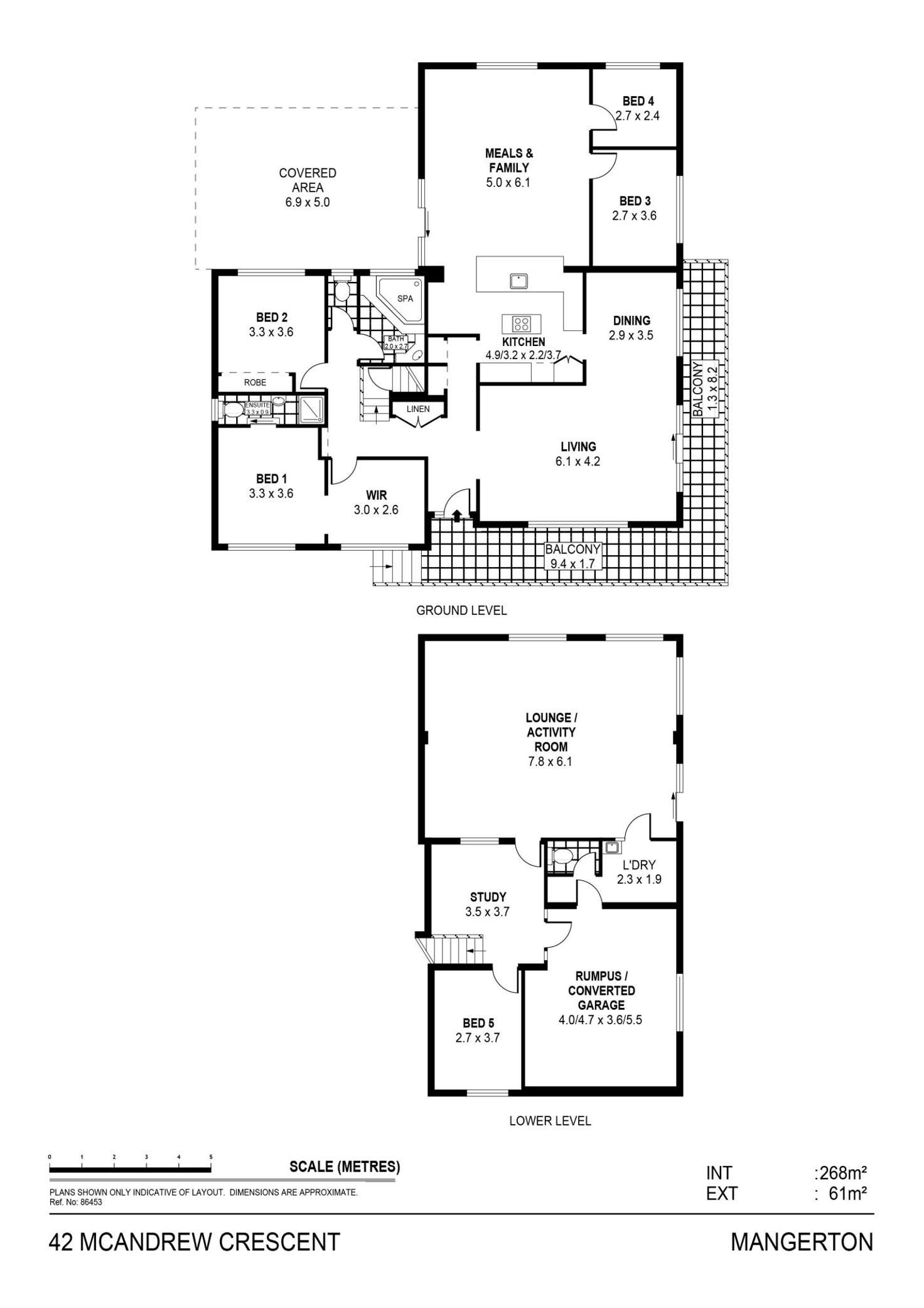 Floorplan of Homely house listing, 42 McAndrew Crescent, Mangerton NSW 2500